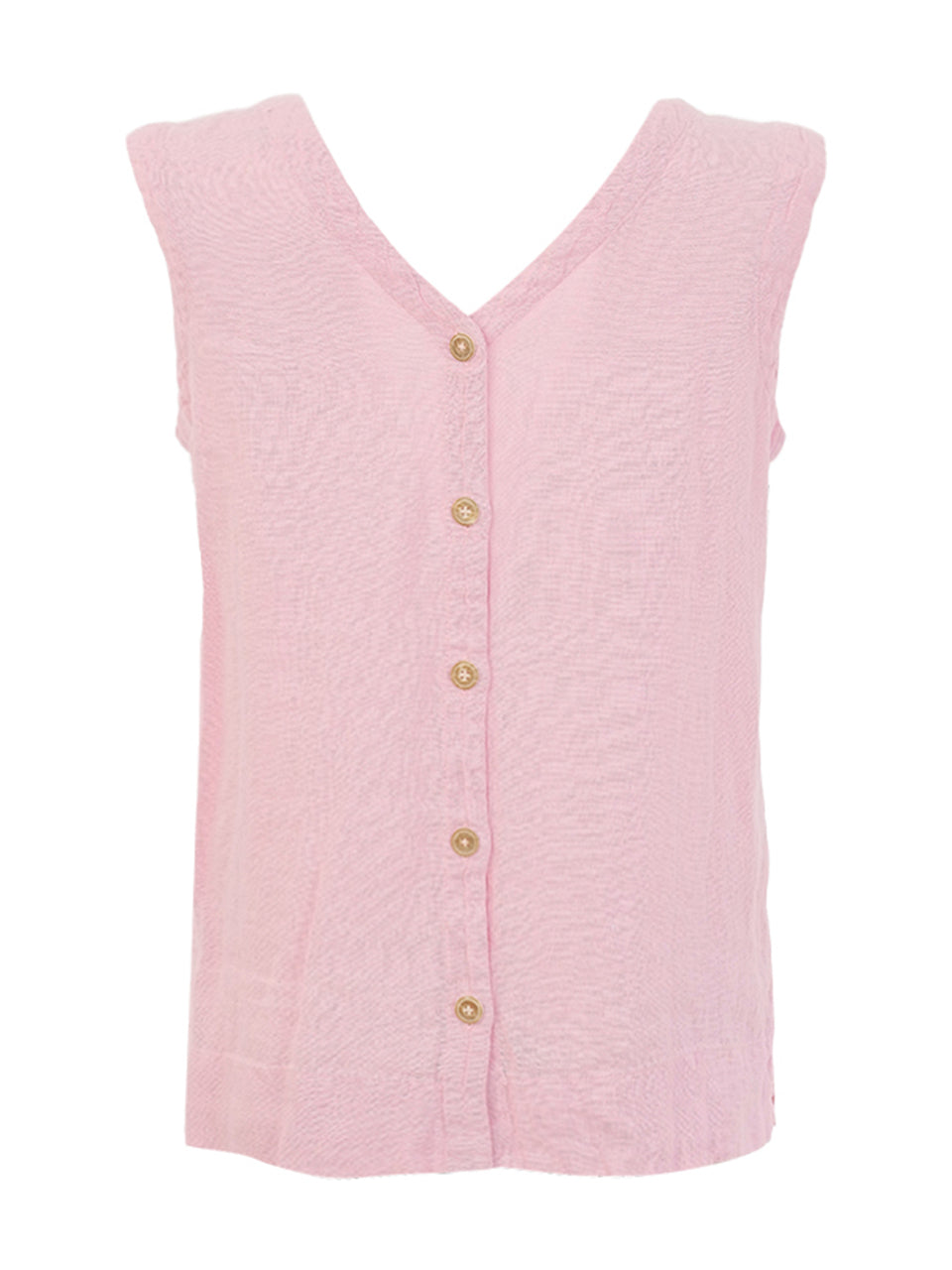 Light Pink Sleeveless Top - 26220