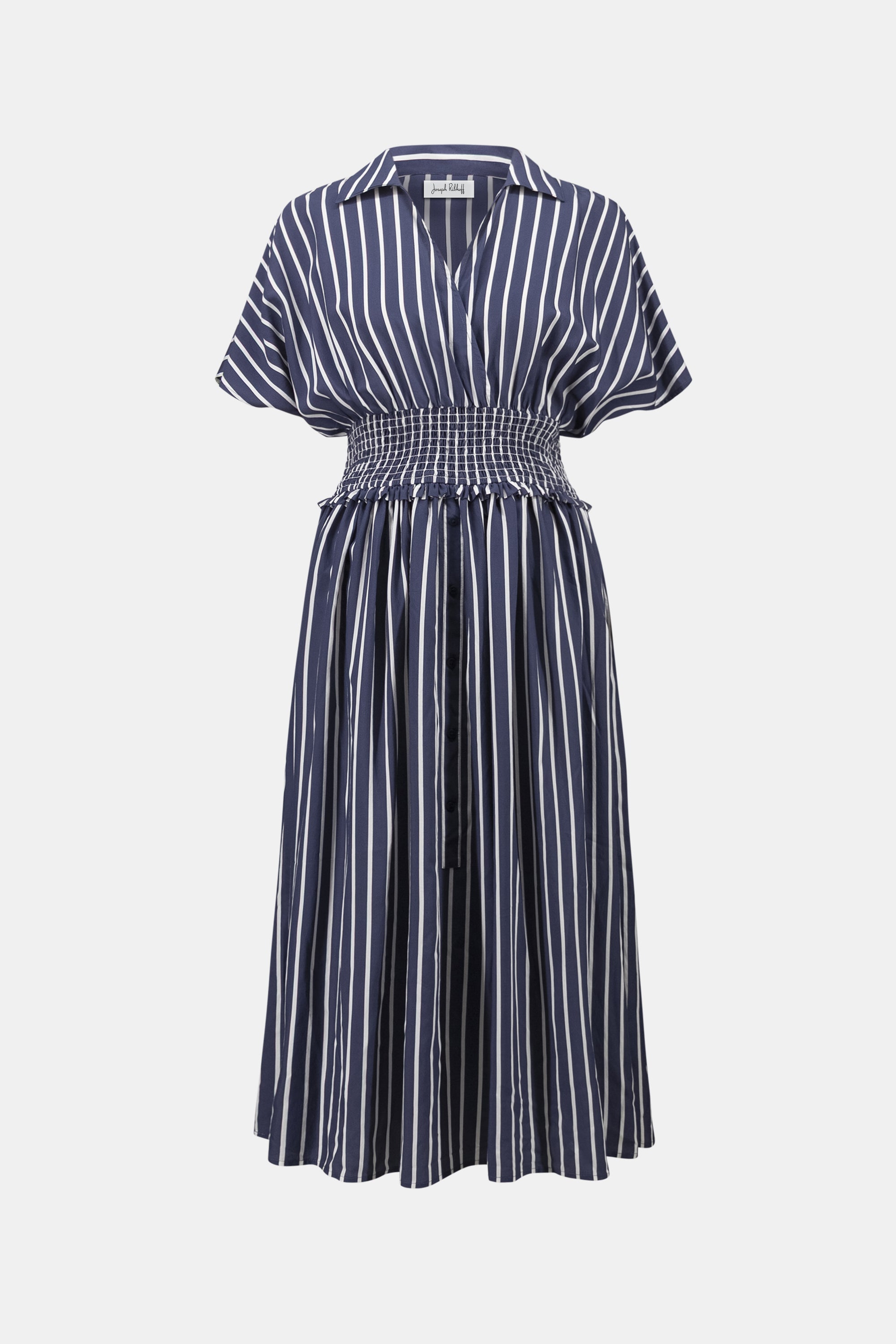 Blue & White Stripe Dress - 262912
