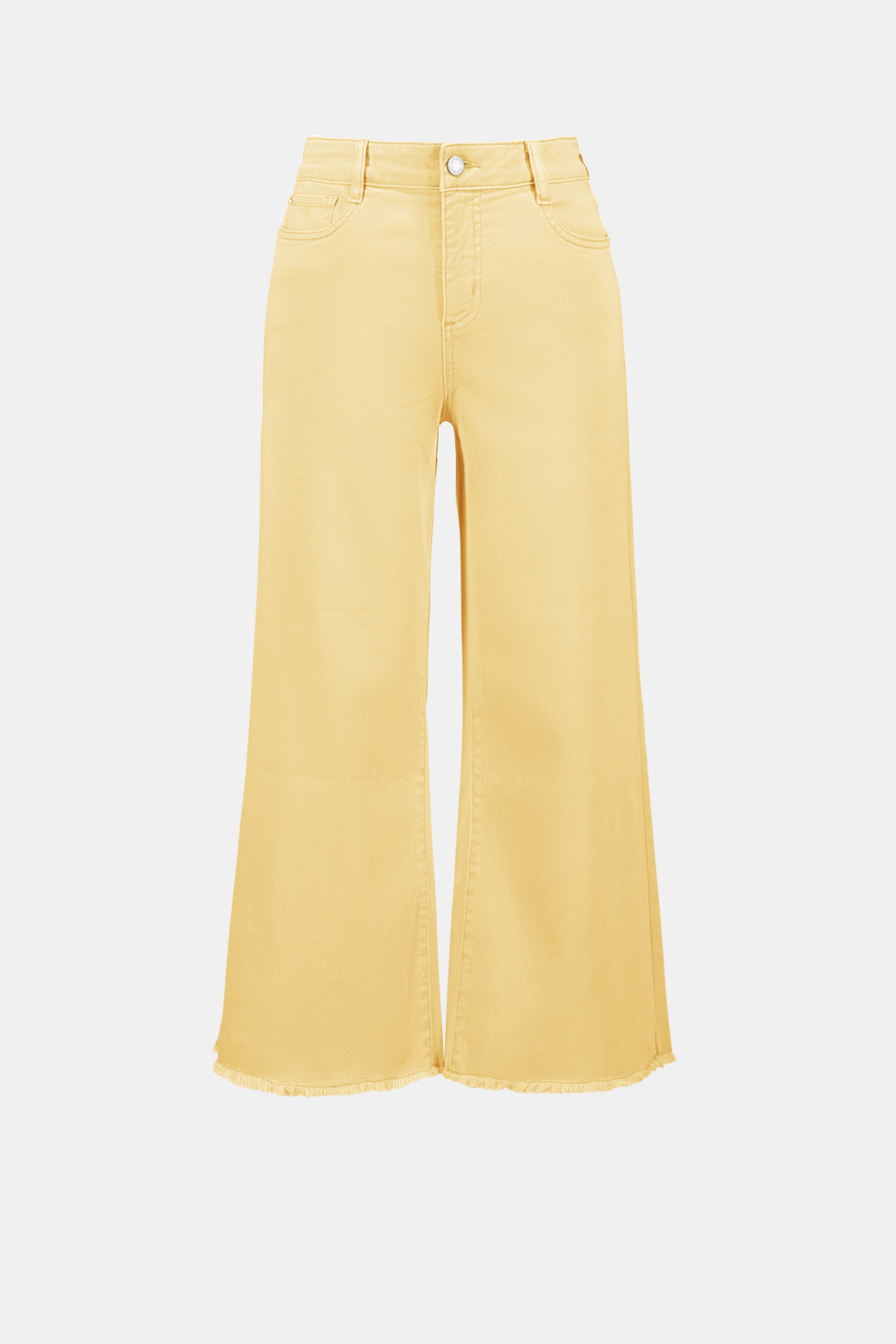 Mellow Yellow Cropped Jeans - 262918