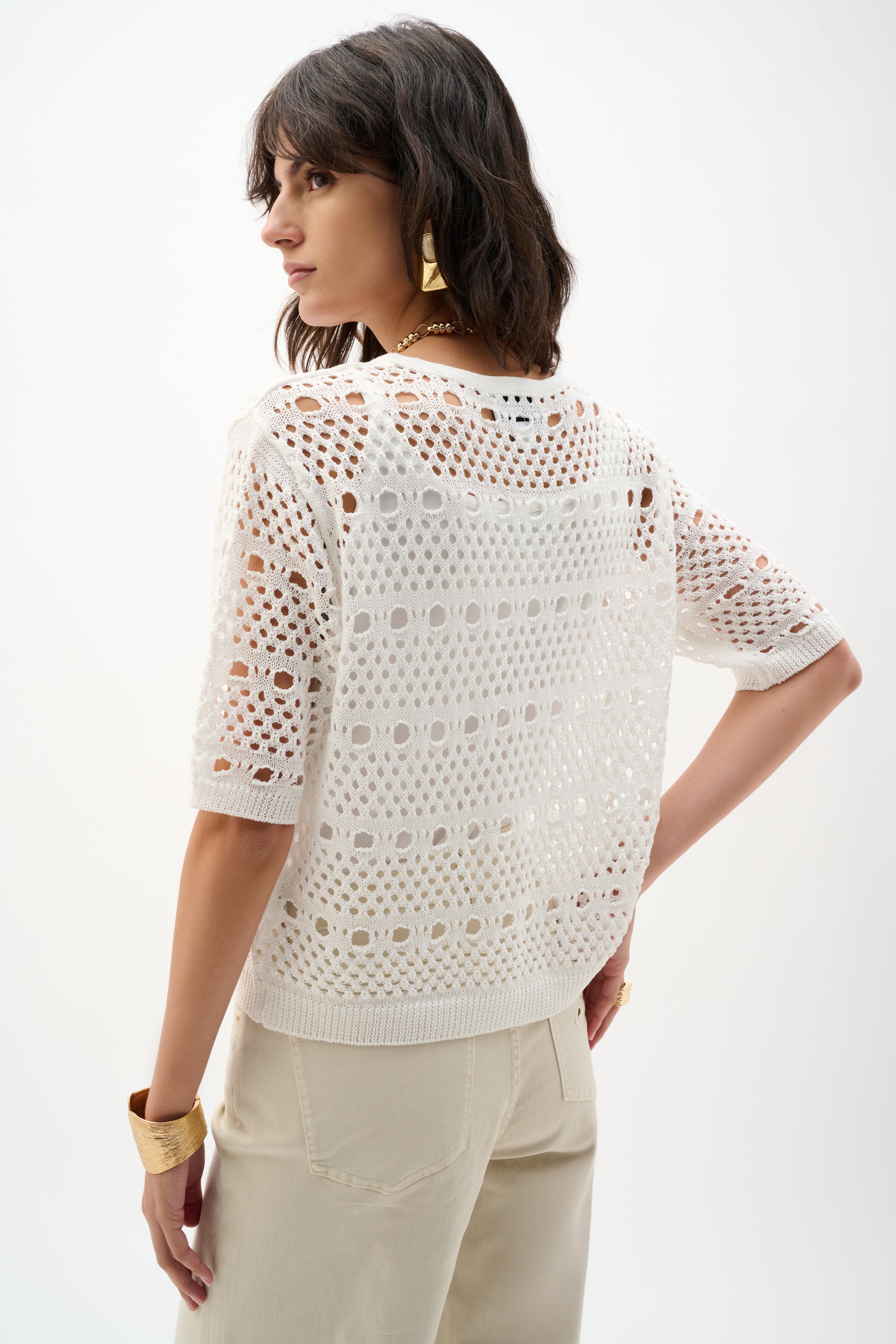 Vanilla Crochet Cover Up - 262955