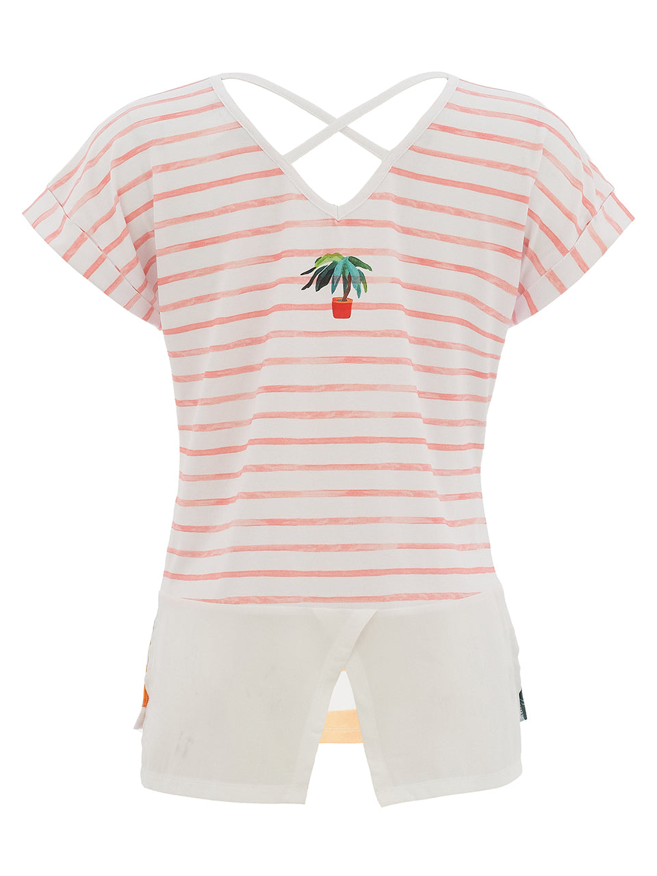 Pots & Stairs Rear Crossover Top - 26642