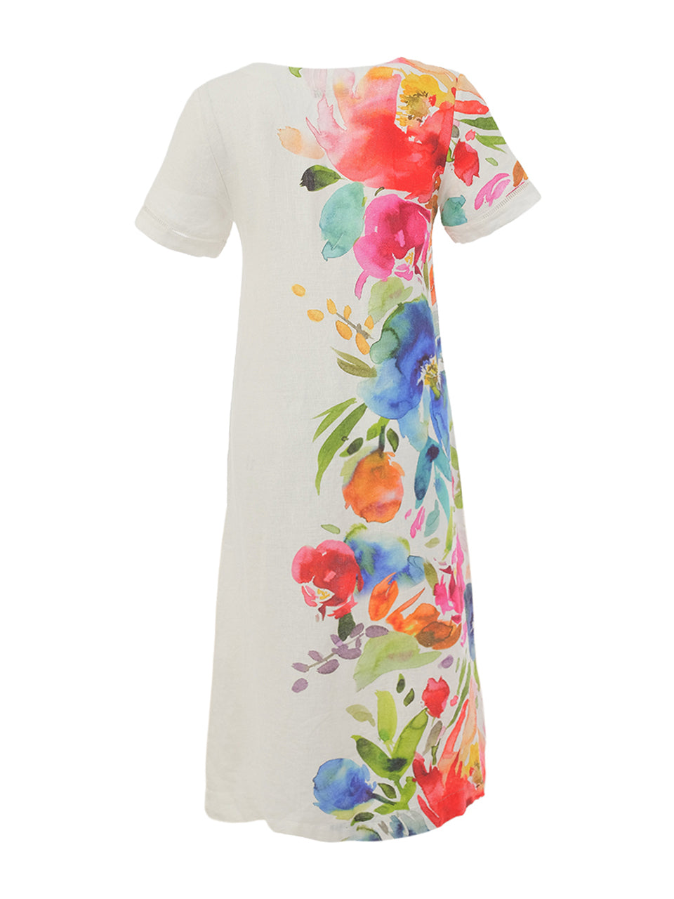 Spring Delight Floral Shirt Dress - 26704