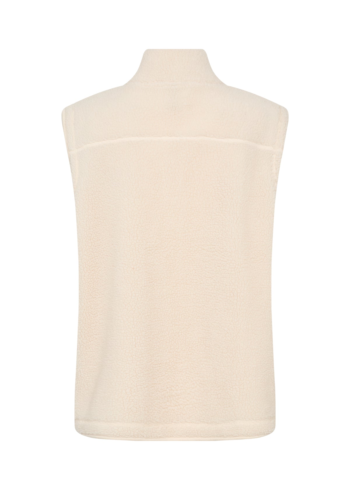 Onyx Cream Borg Fleece Gilet - 26851