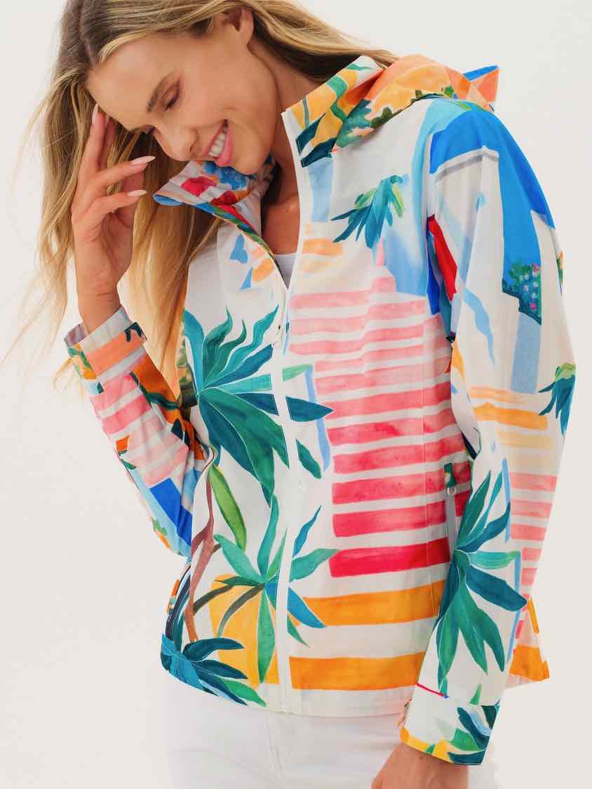 Pots & Stairs Rain Jacket - 26861