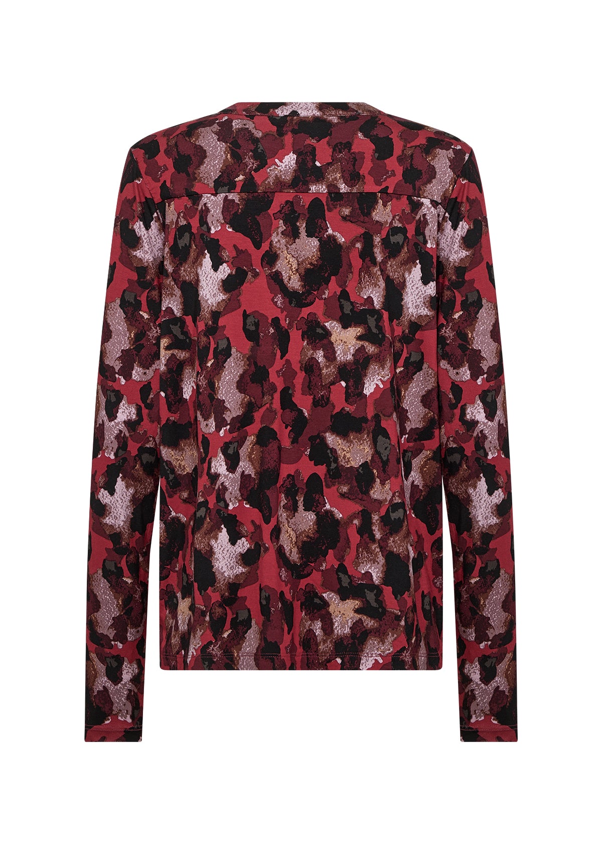Marica AOP341 Red Print Top - 27247