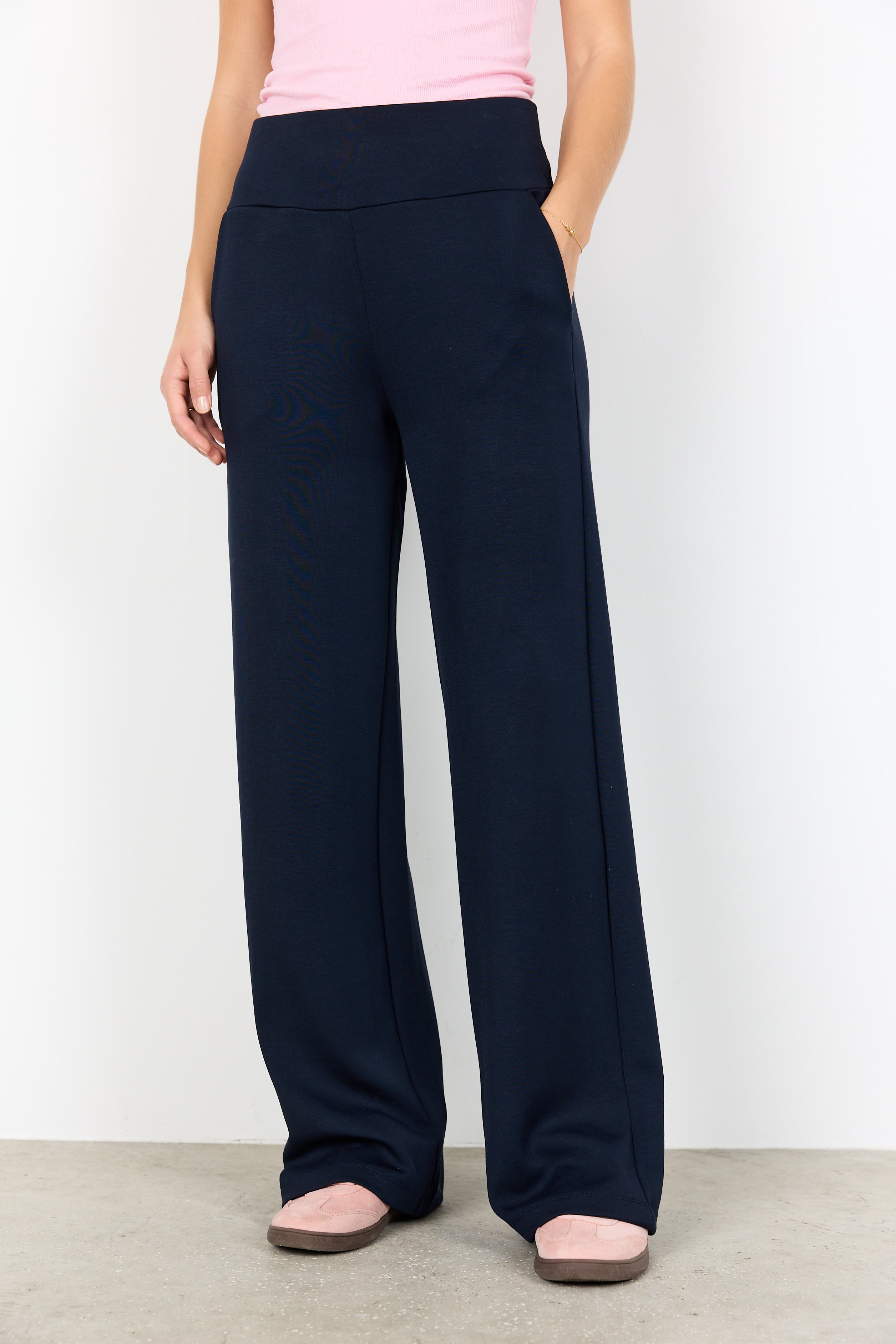 Banu 279 Navy Pull On Pants - 27430