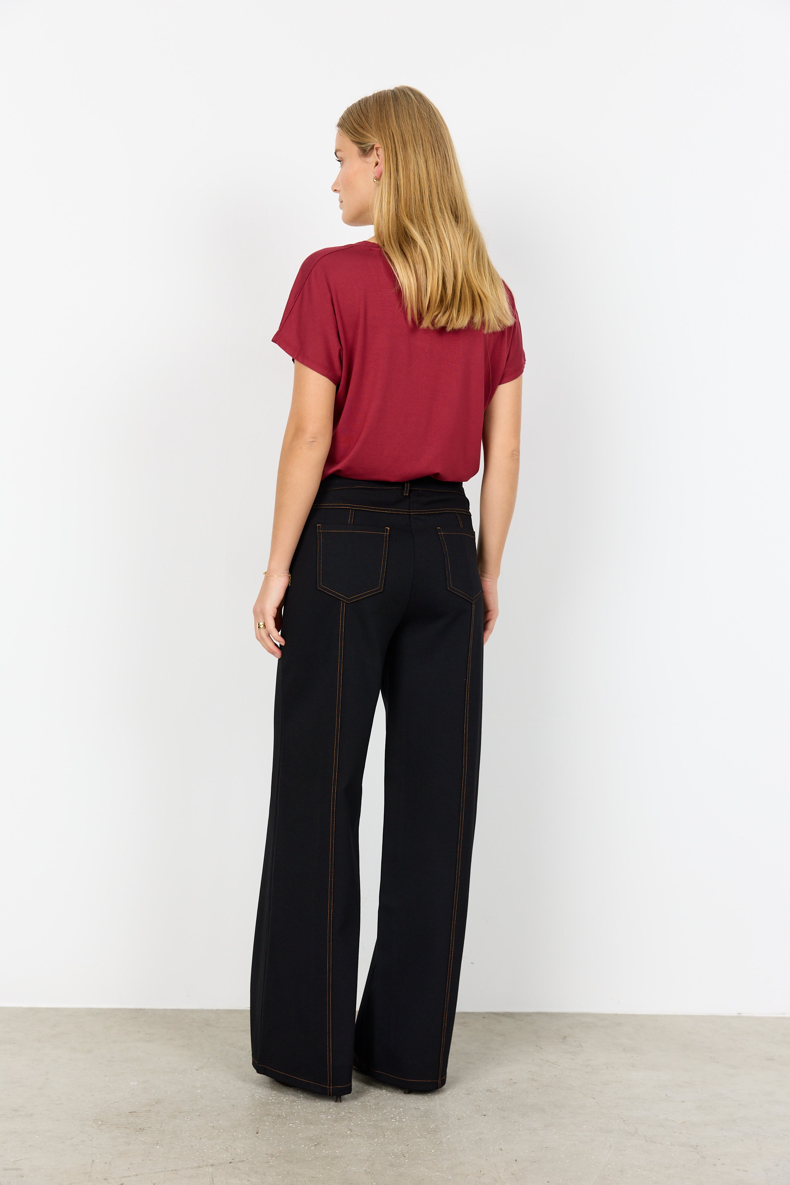 Blanca Black Wide Leg Trousers - 27440