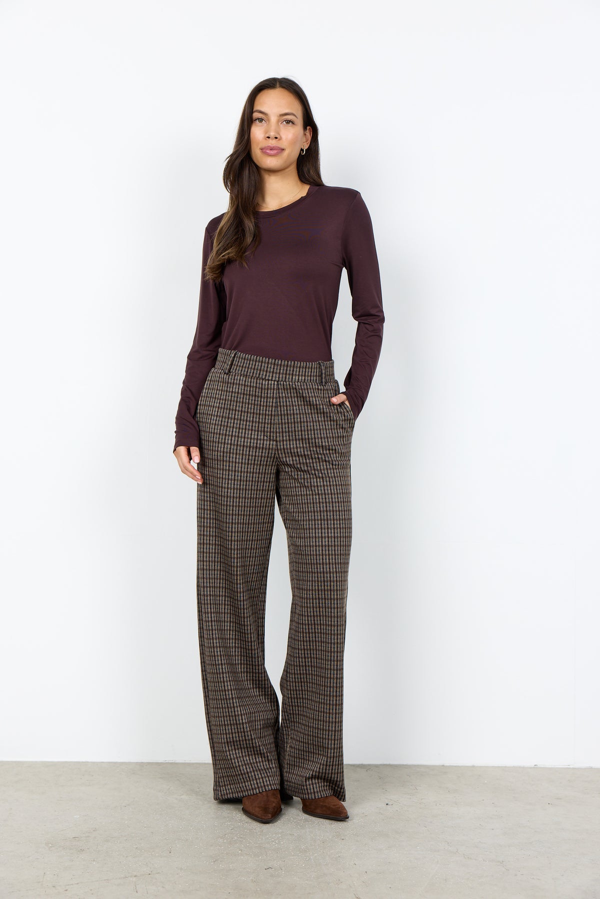 Hekla 3 Chocolate Plum Trousers - 27848