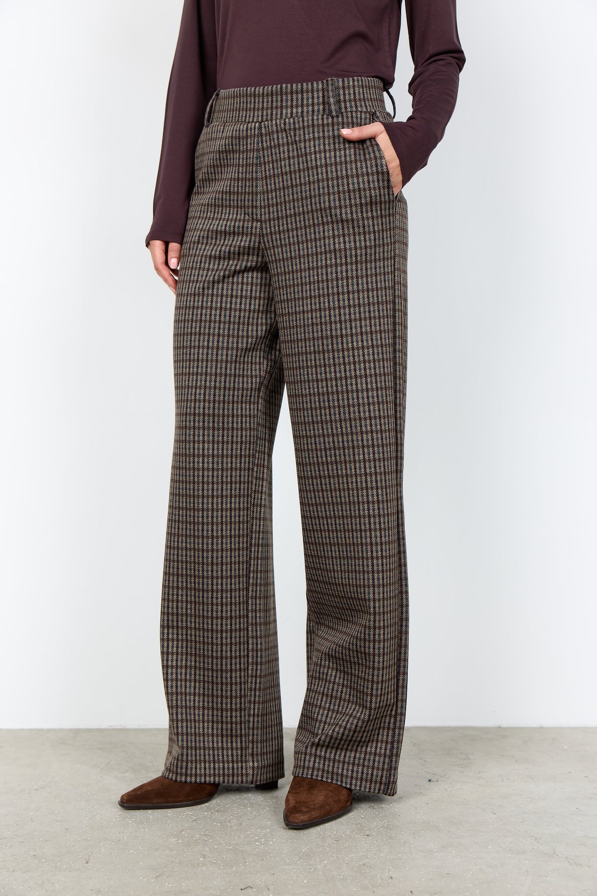Hekla 3 Chocolate Plum Trousers - 27848