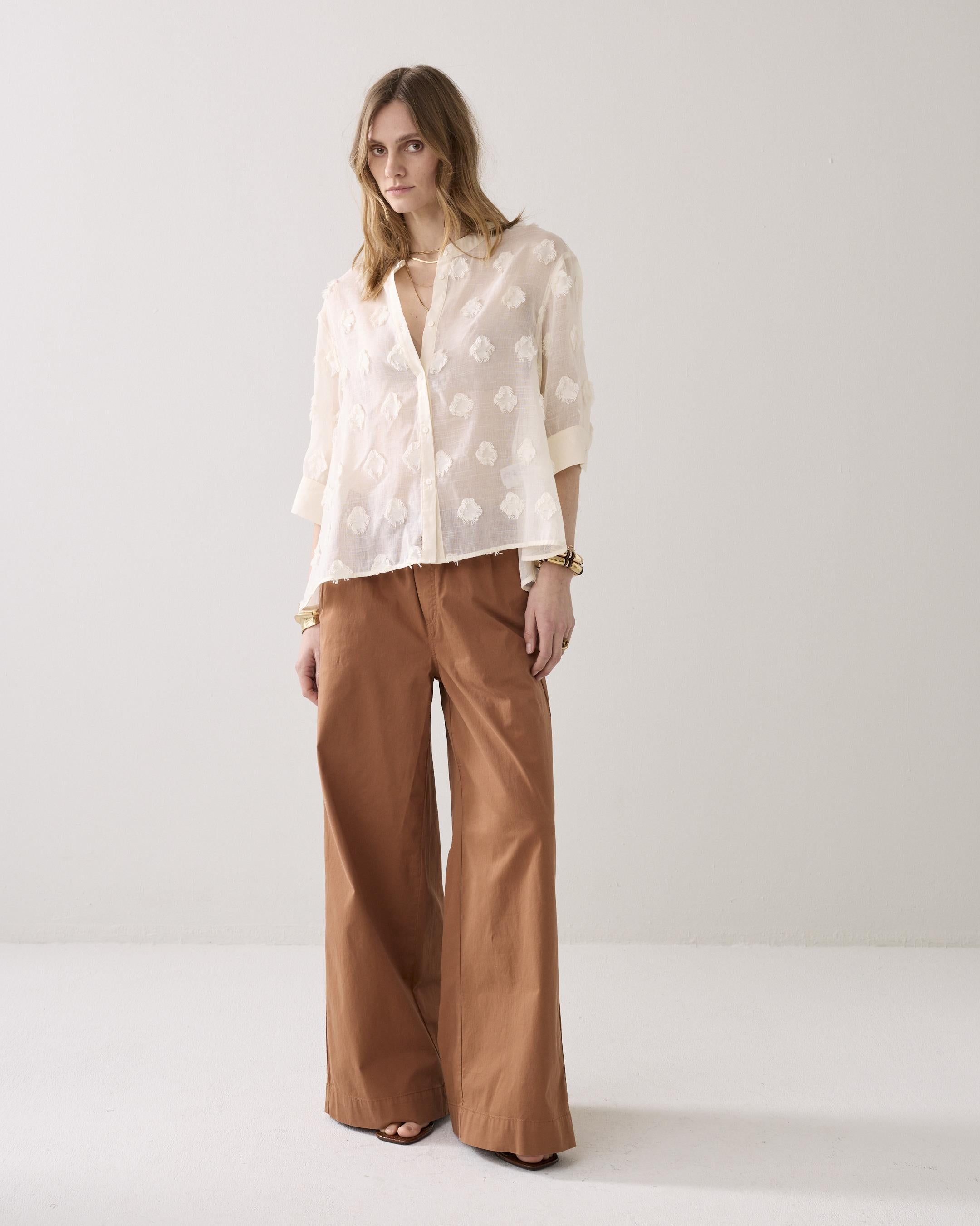 Ivory Blouse - 2S3410