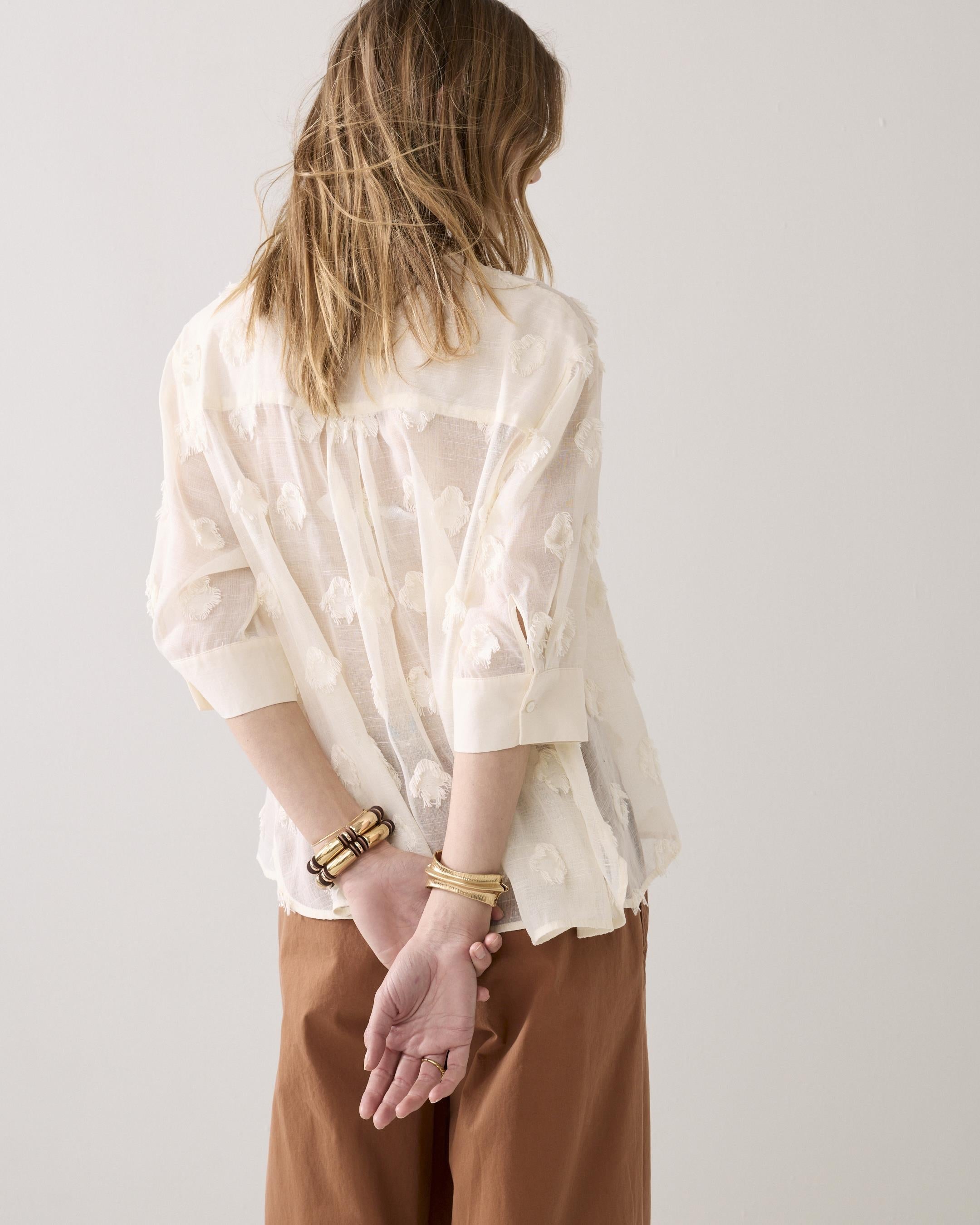 Ivory Blouse - 2S3410