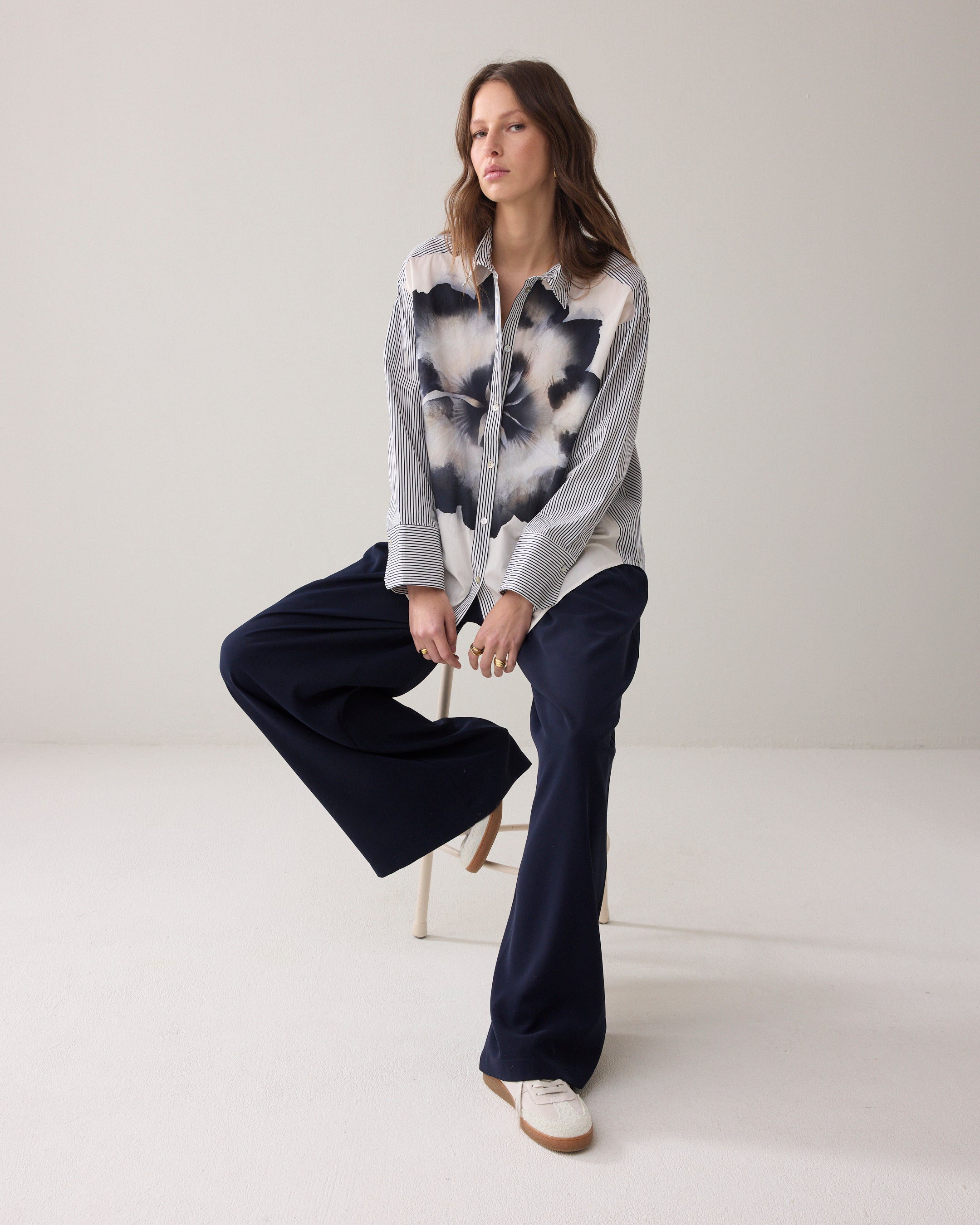 Statement Flower Shirt - 2S3451