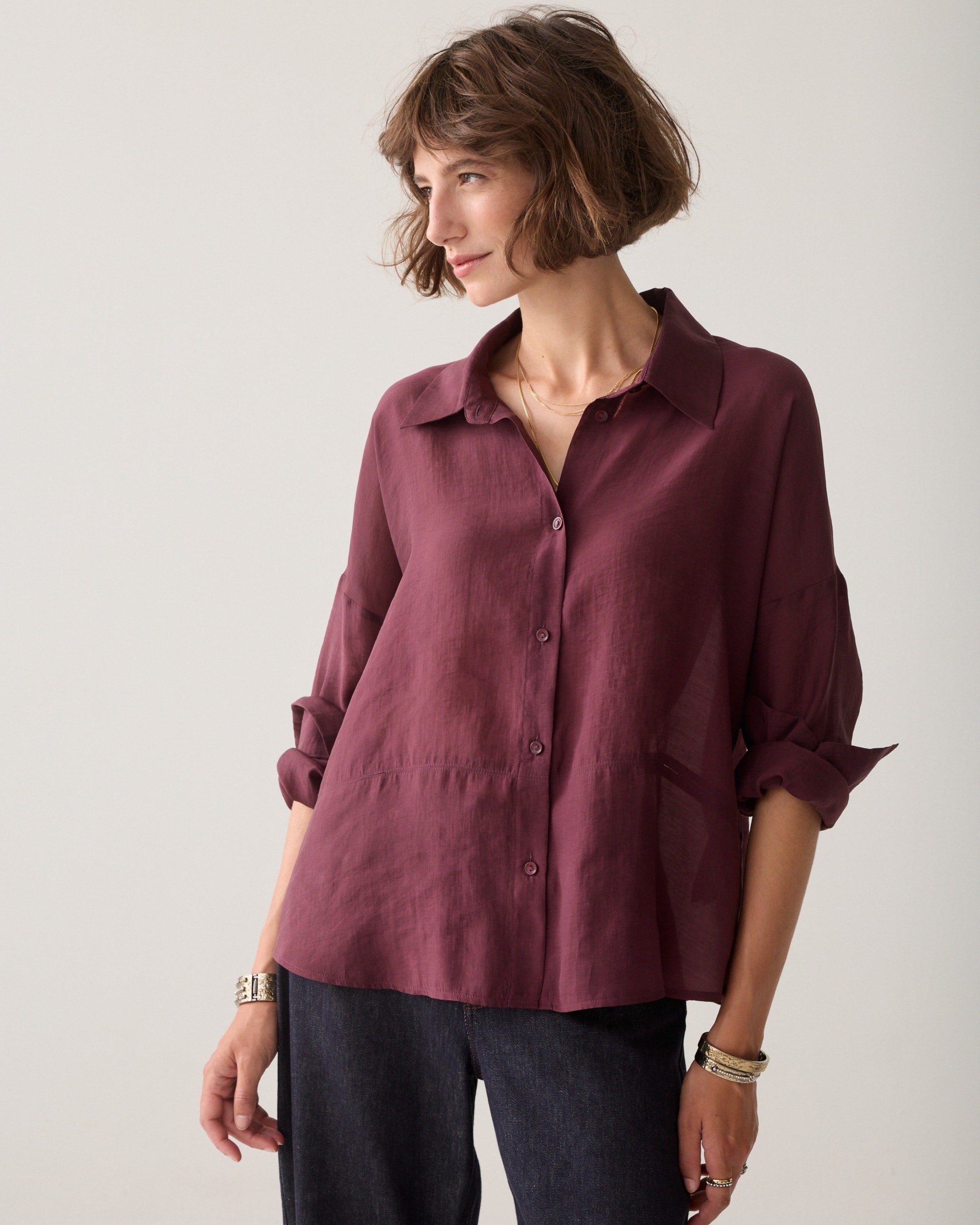 Dark Burgundy Shirt - 2s3524