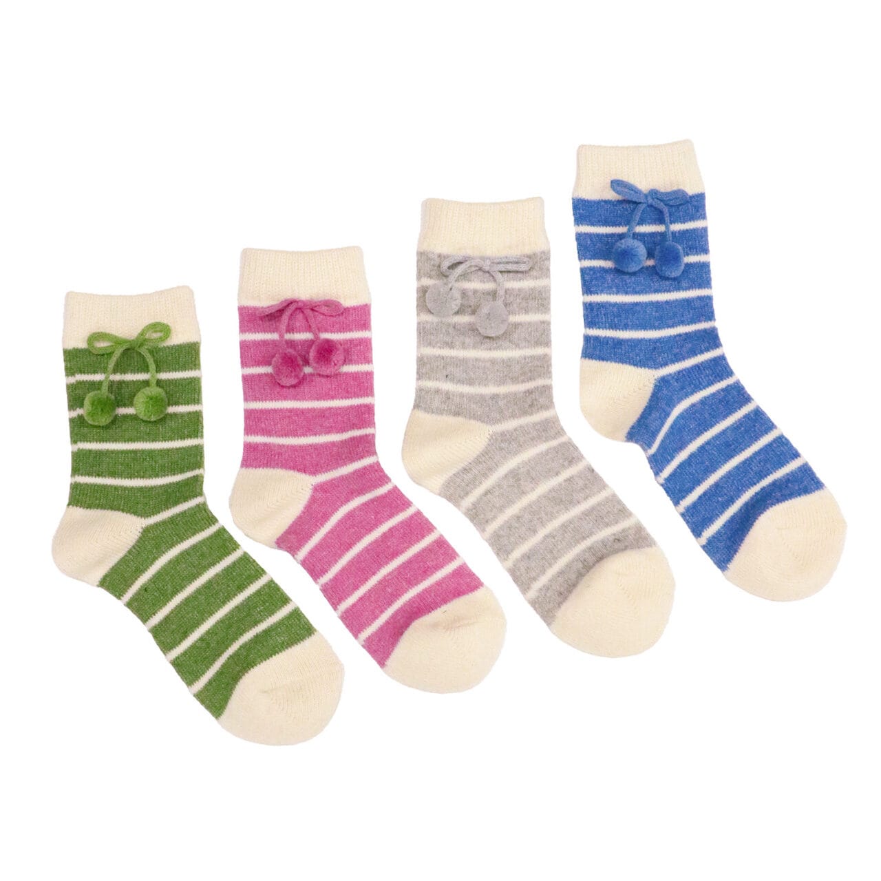 Margot Stripe Socks Green - 3011221