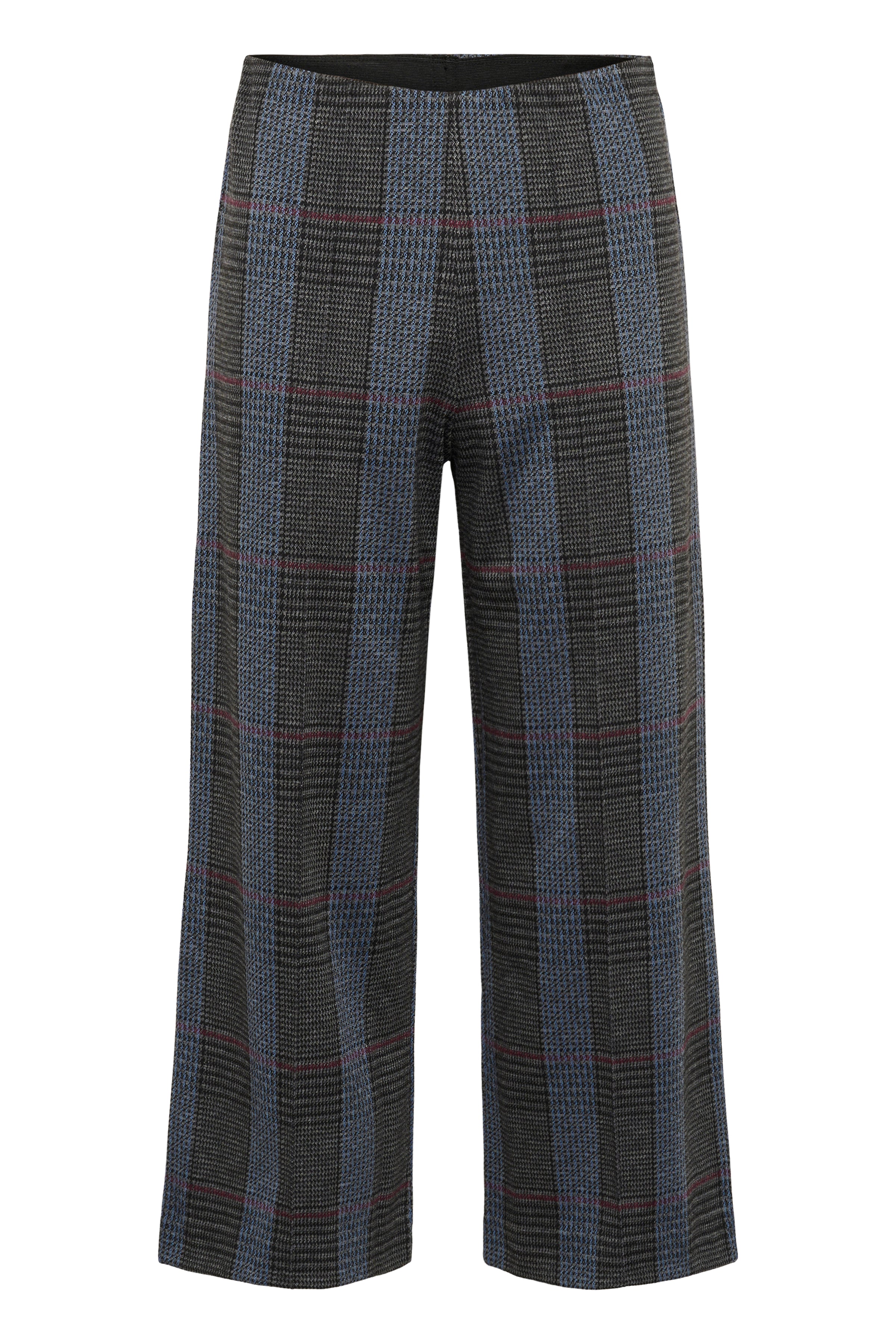 Ilisan Large Grey Check Trousers - 30305656