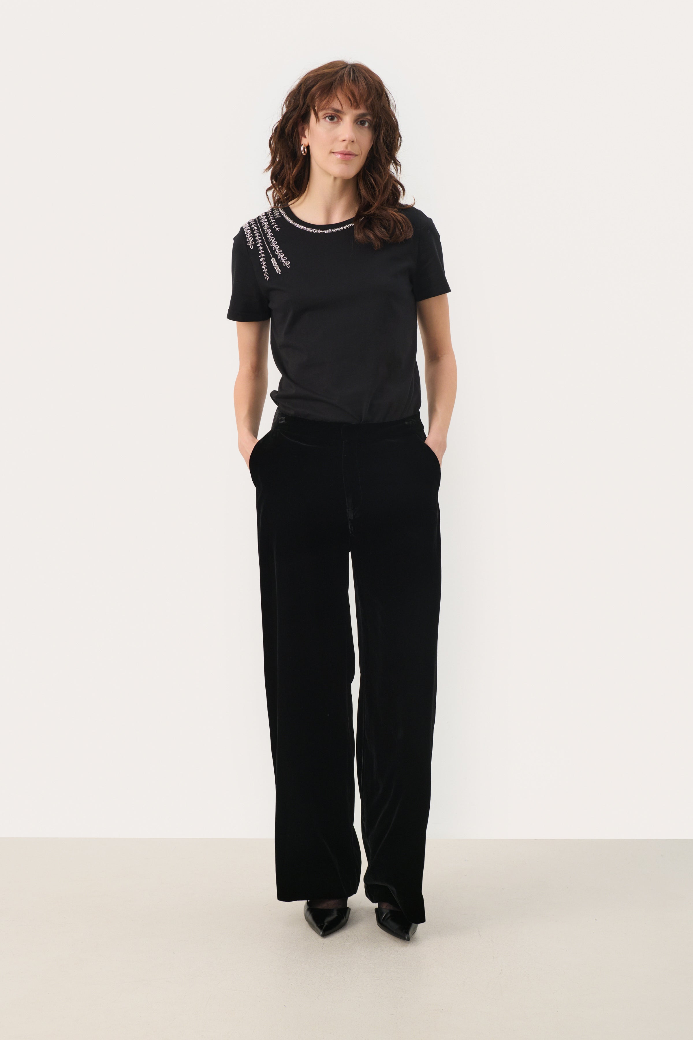 Ninnea Velvet Trousers - 30309039