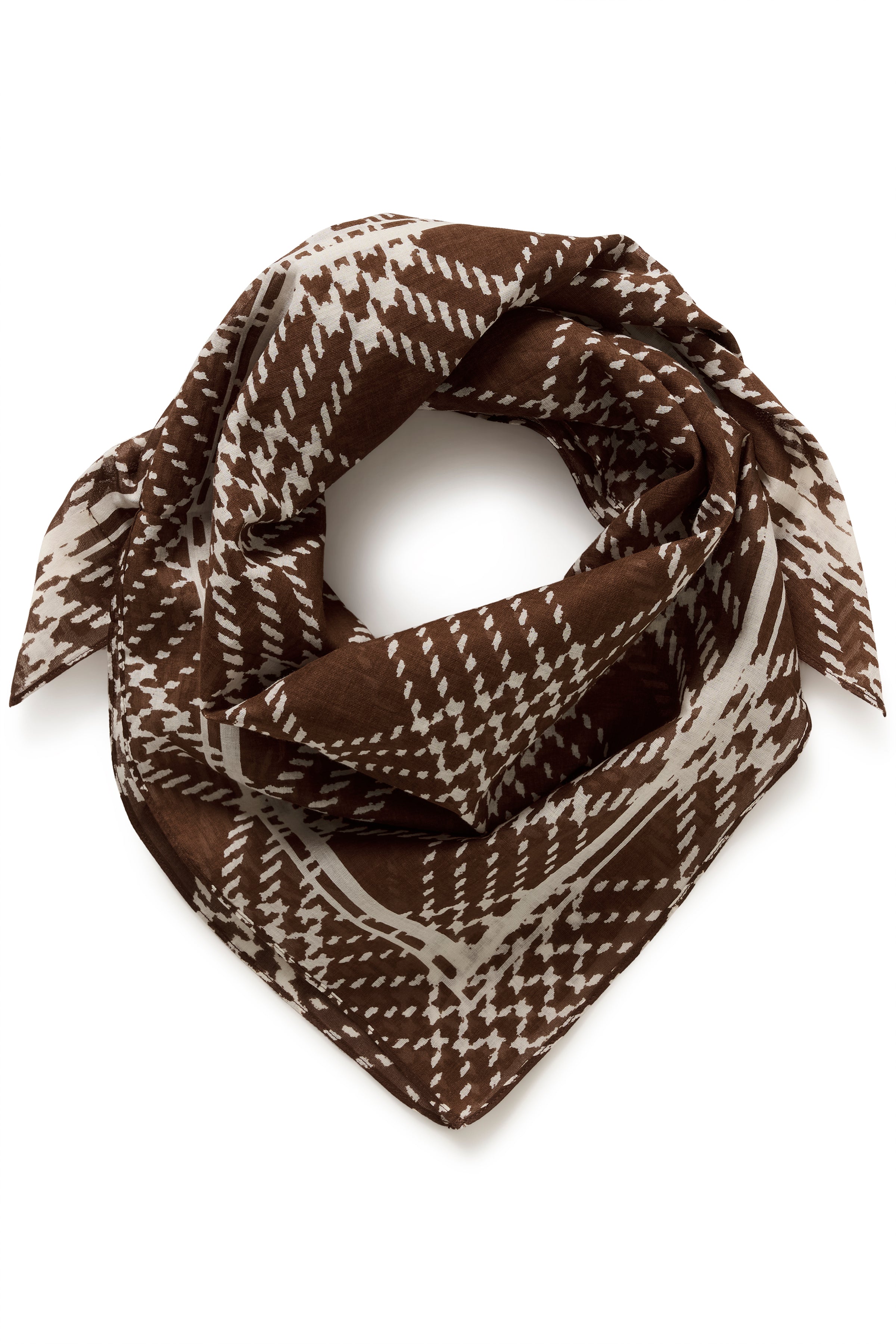 Phil Brown Check Scarf - 30309304