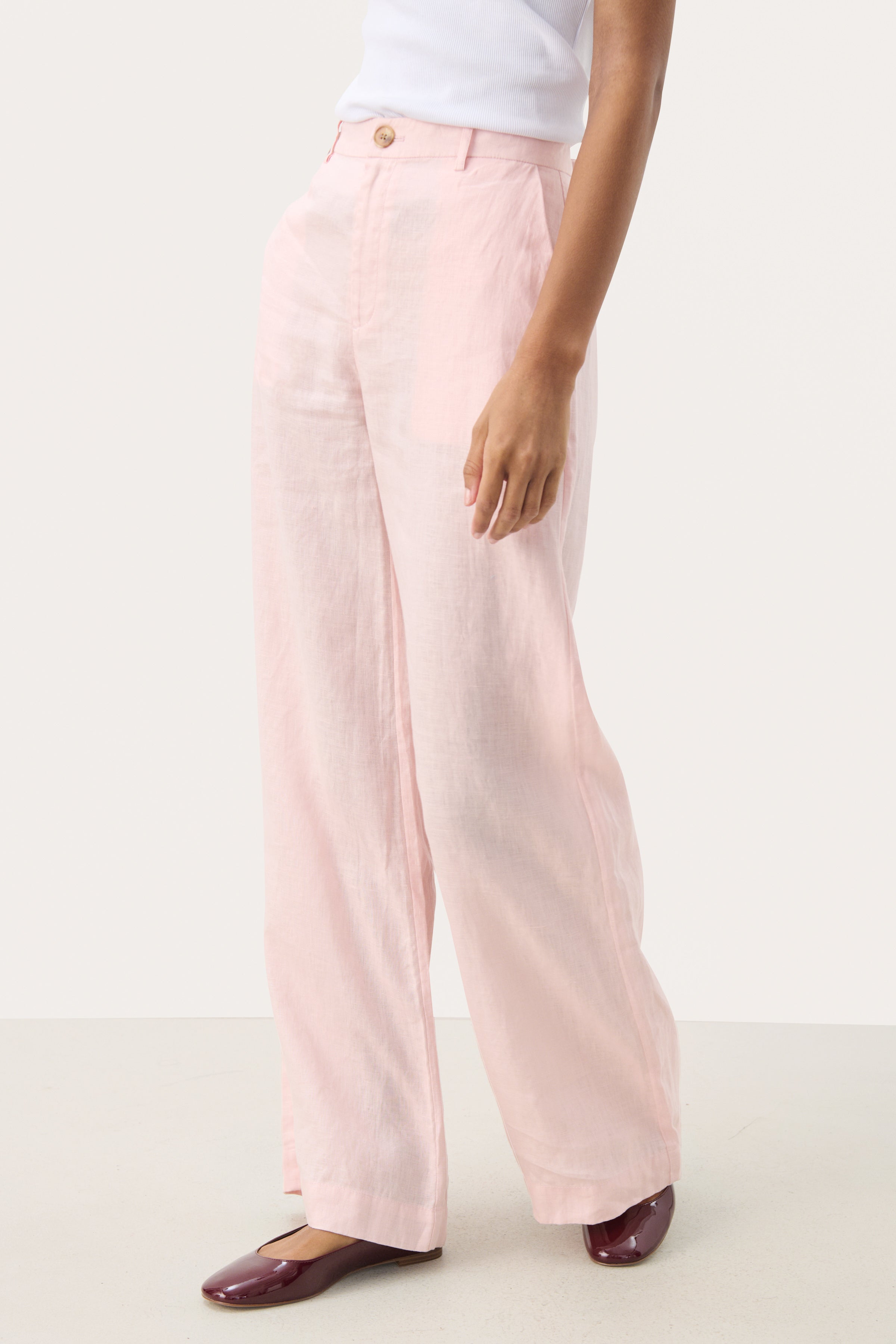 Ninnes Lotus Linen Trousers - 30309564