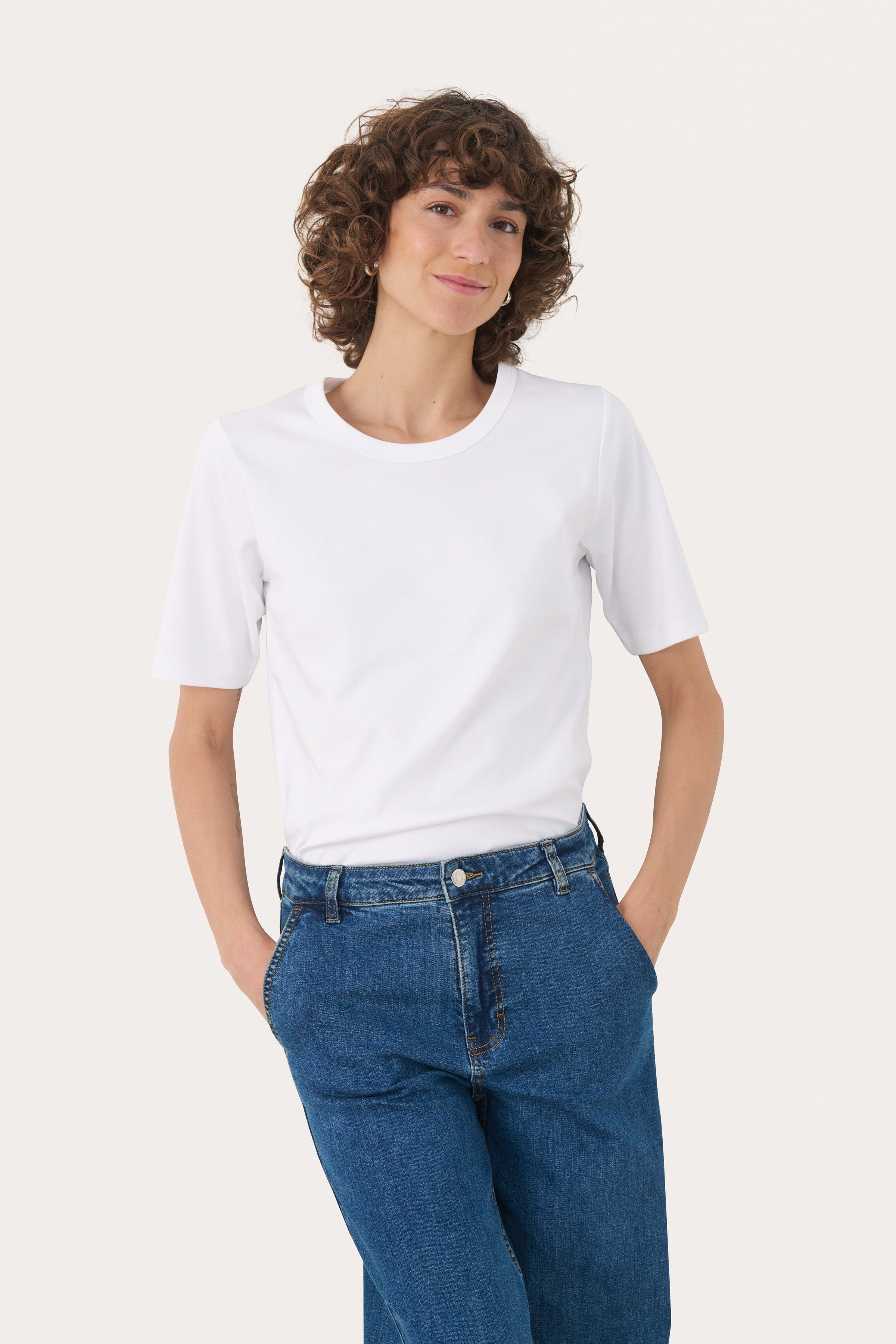 Ratana Bright White T-Shirt - 30309870