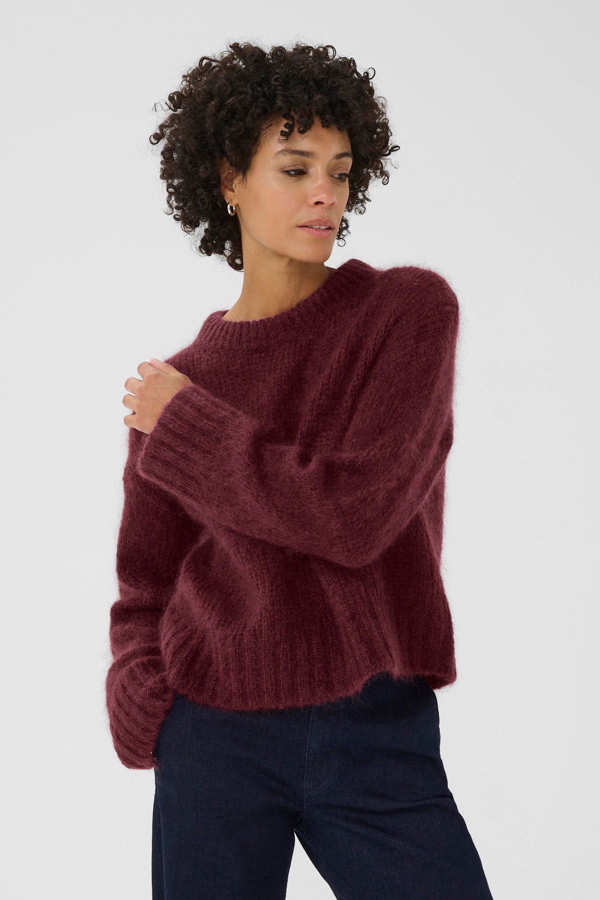 Sille Tawny Port Sweater - 30310023