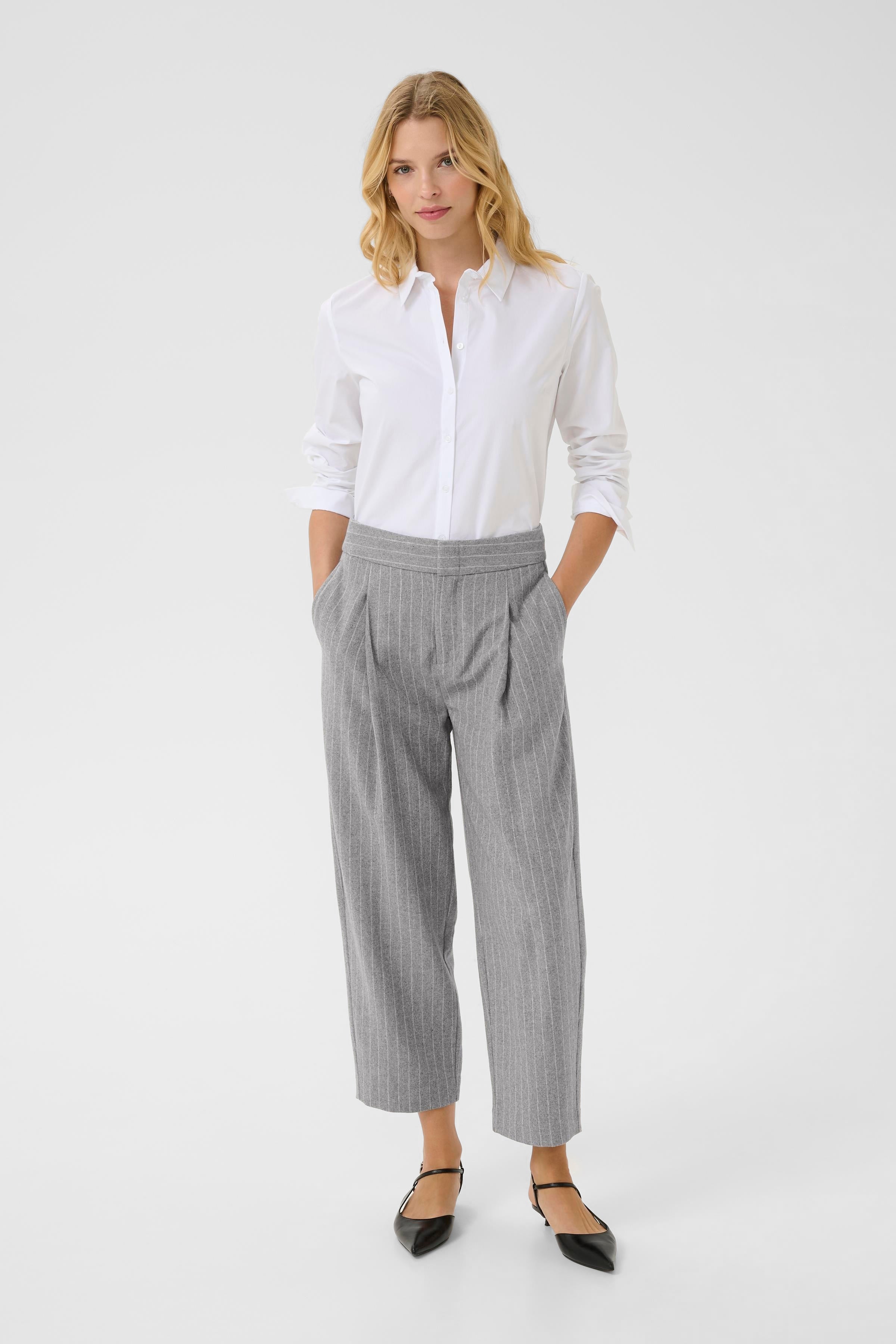 Solbritt Grey Trousers - 30310041