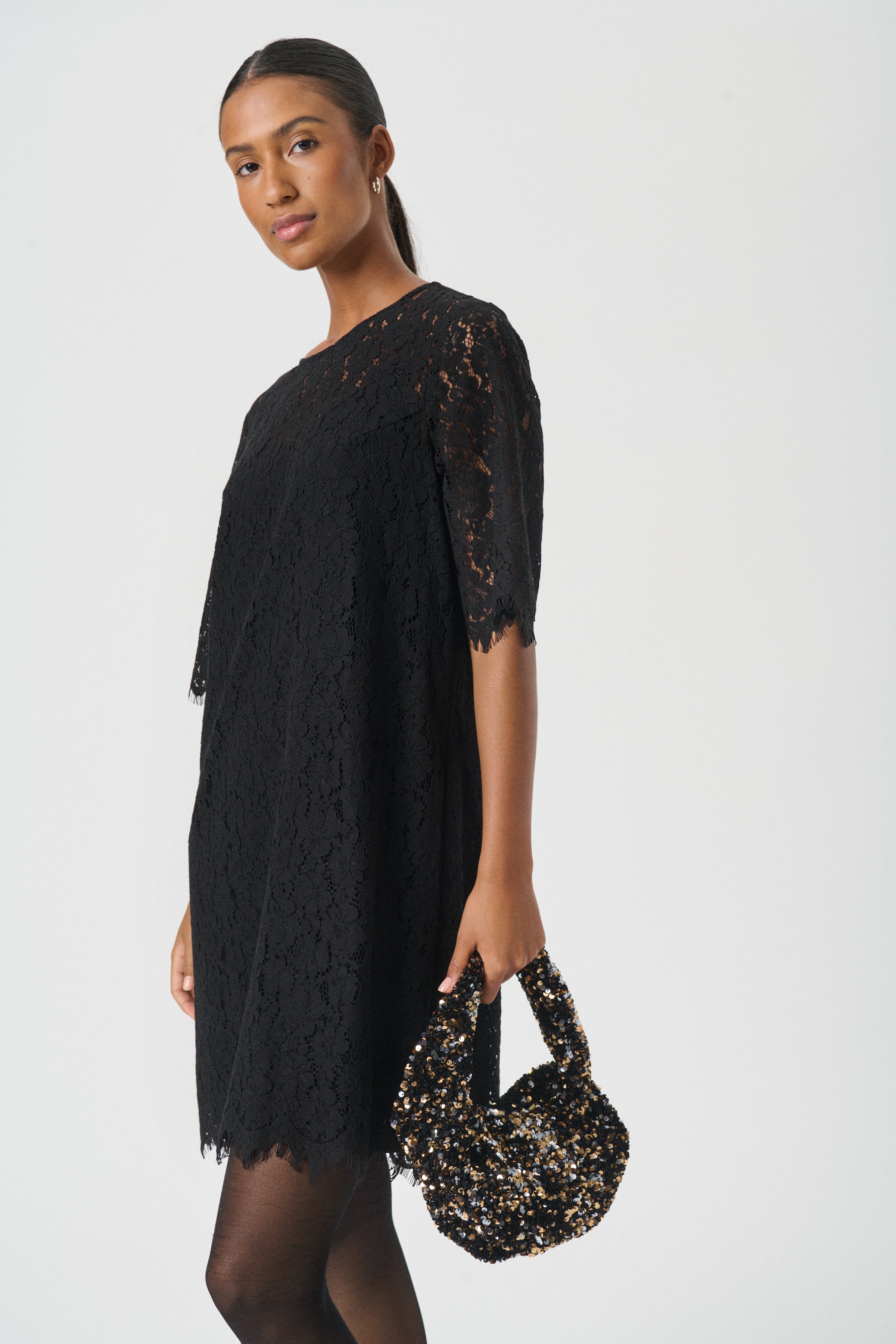 Sequined Viri Handbag - 30310236