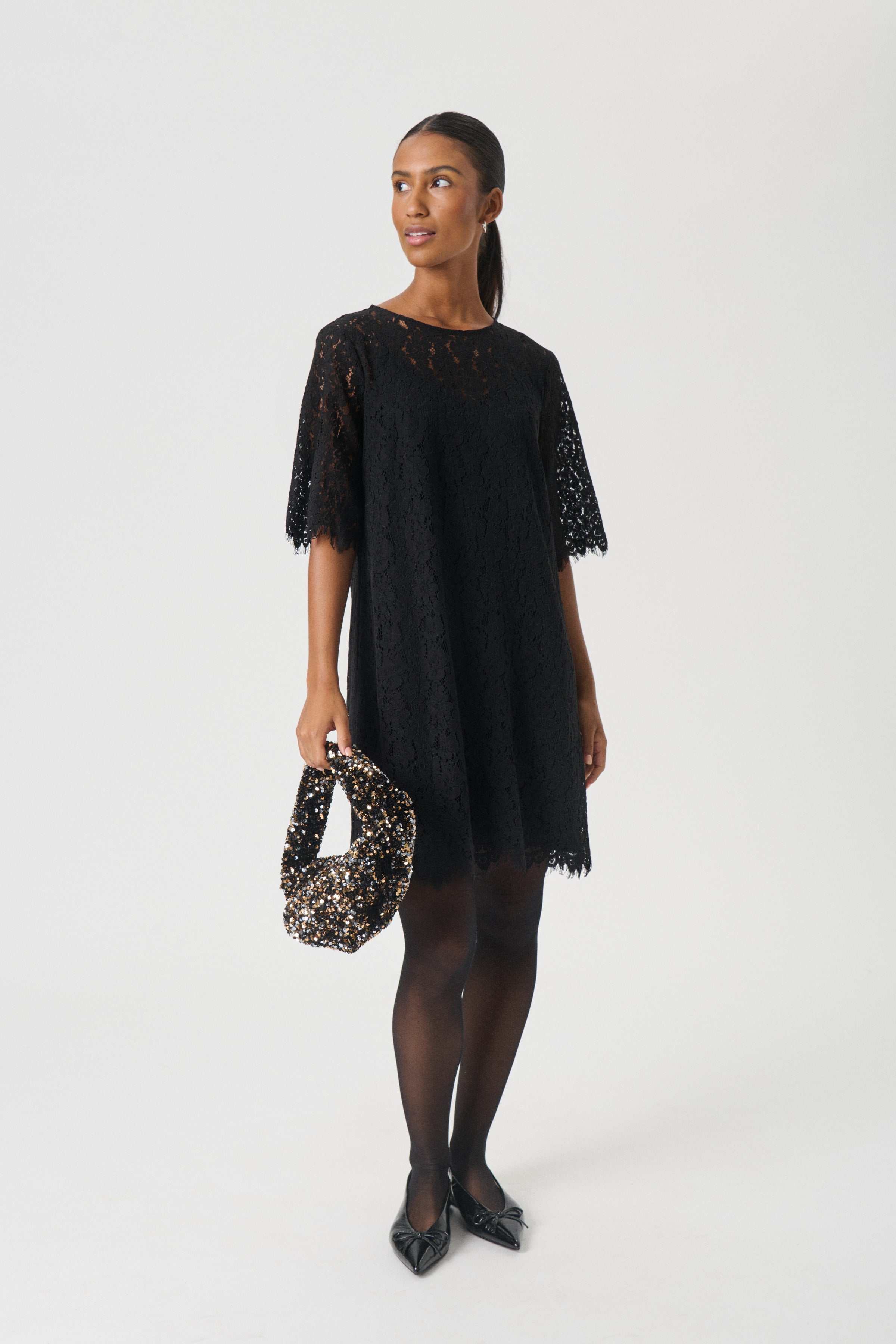 Sequined Viri Handbag - 30310236