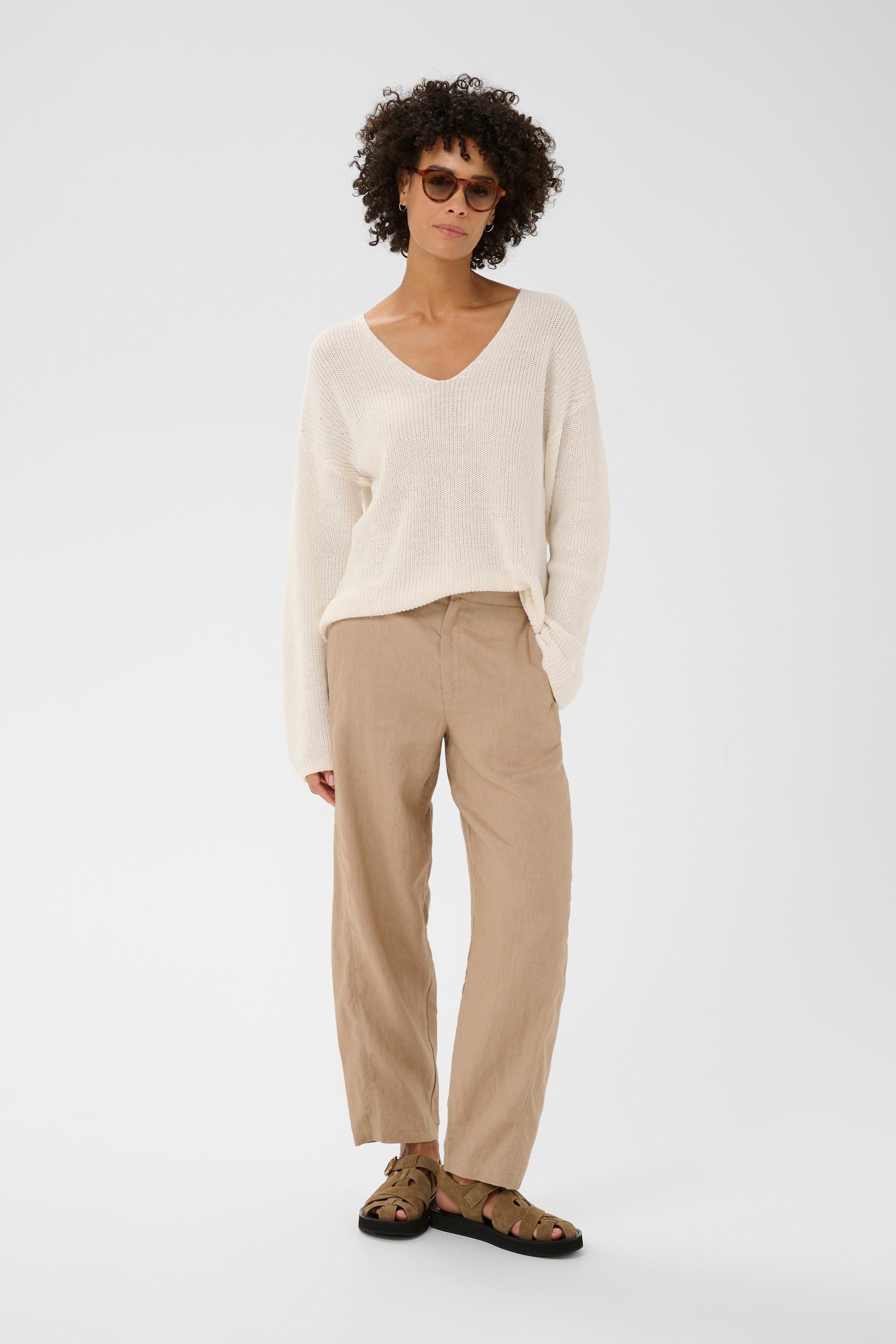 Atima Silver Mink Trousers - 30310410