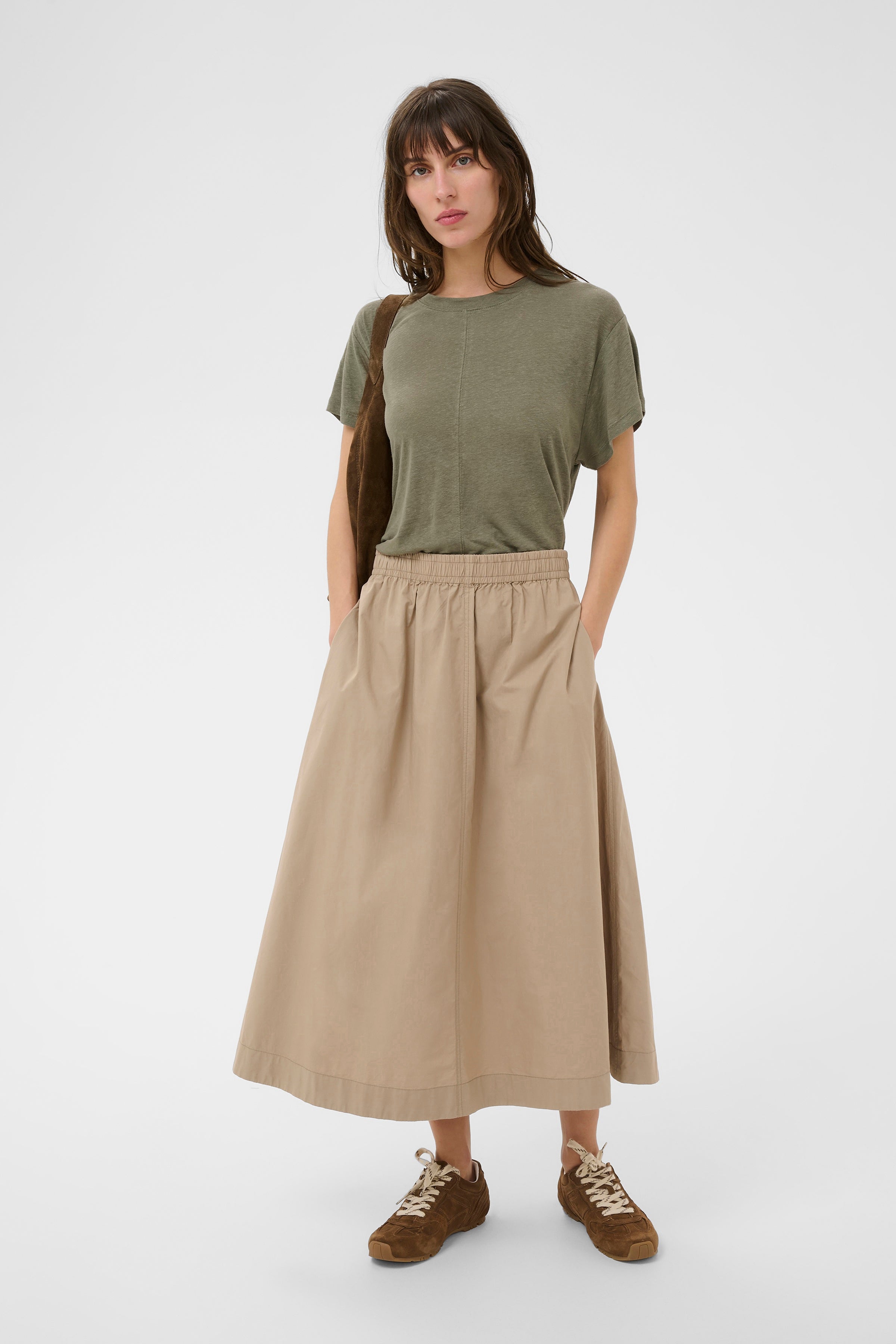 Anemona Smokey Olive T-Shirt - 30310459