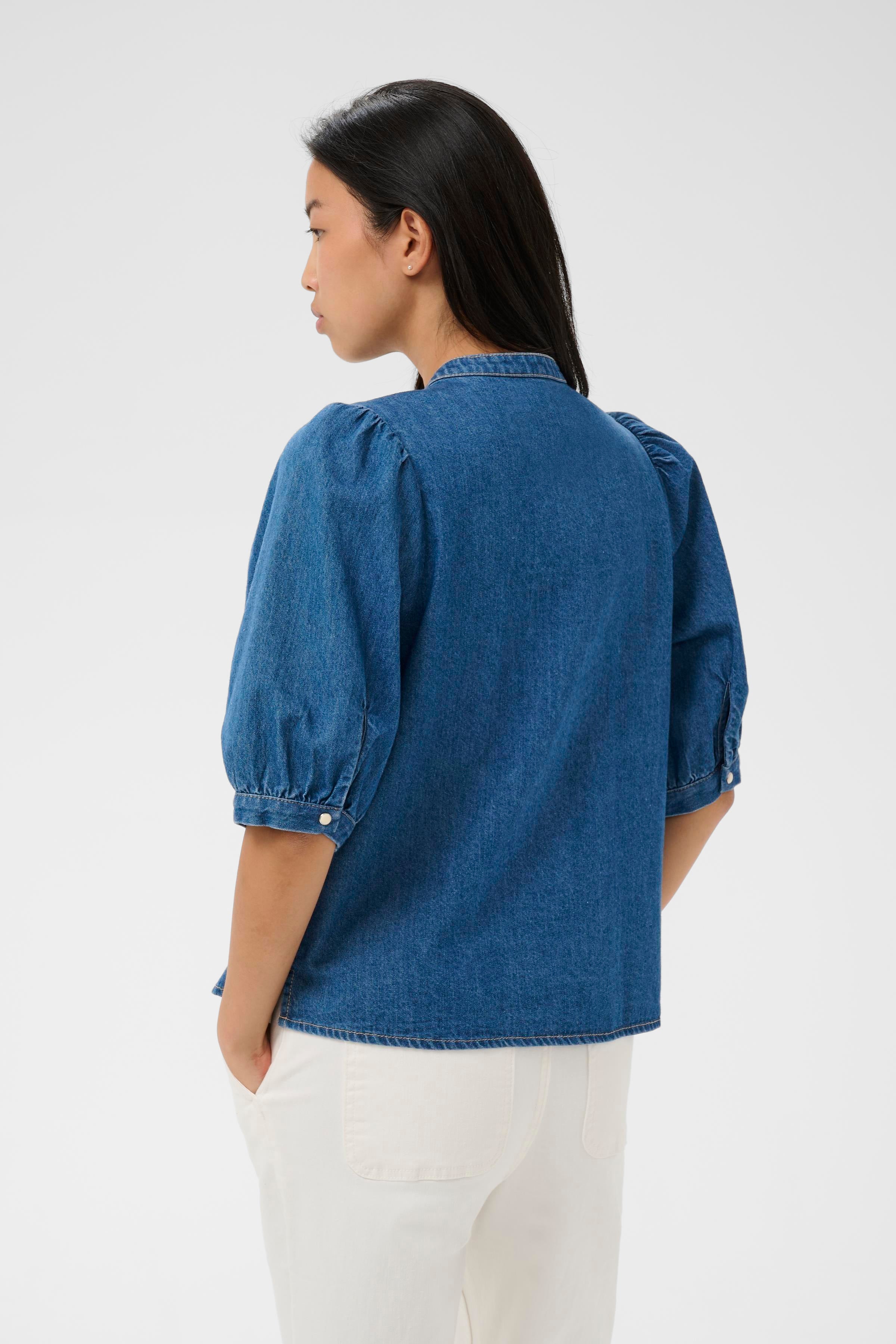 Alesia Blue Denim Shirt - 30310483
