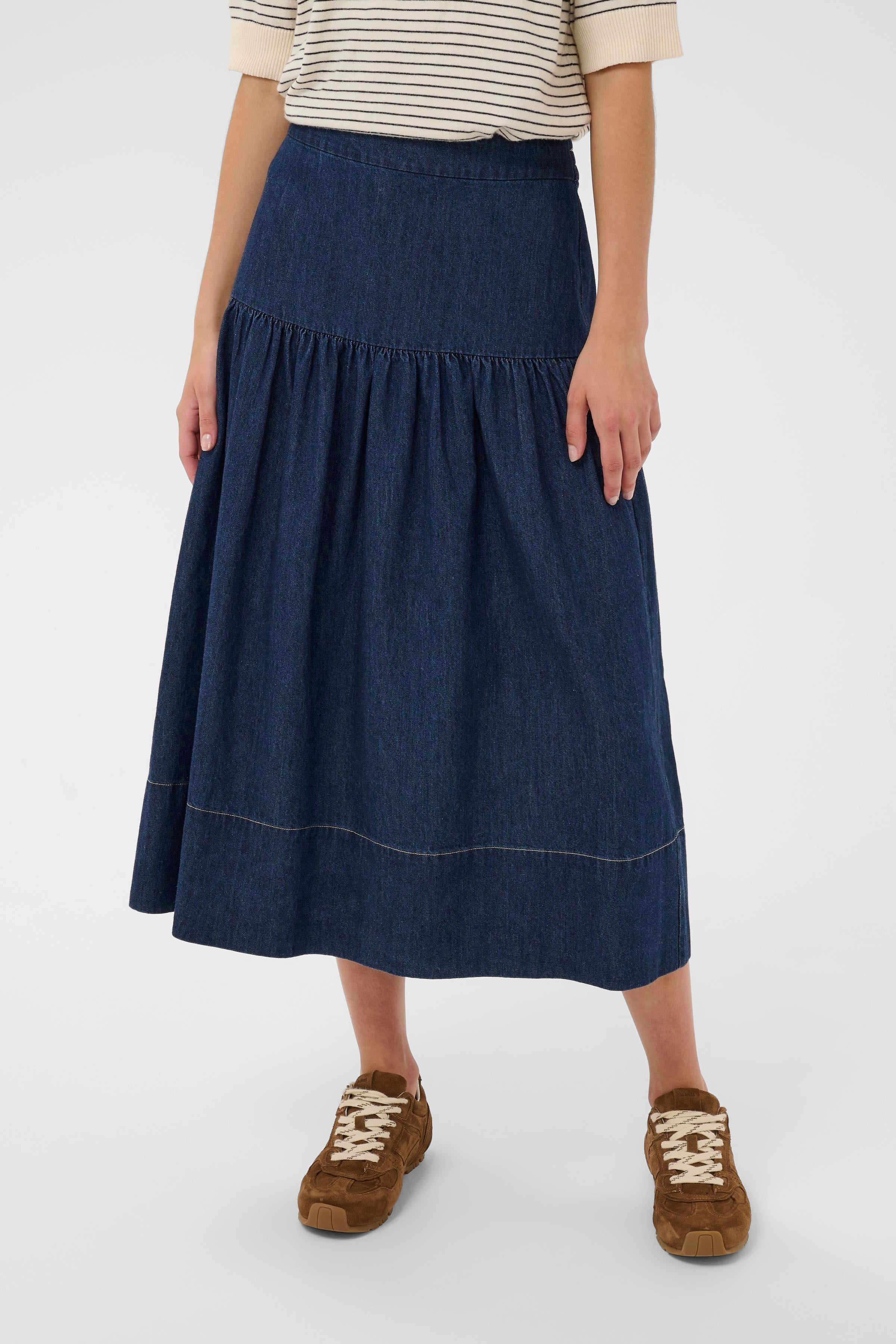 Shop Part Two Nellia Dark Denim Skirt - 30310489 | Vanity Fair