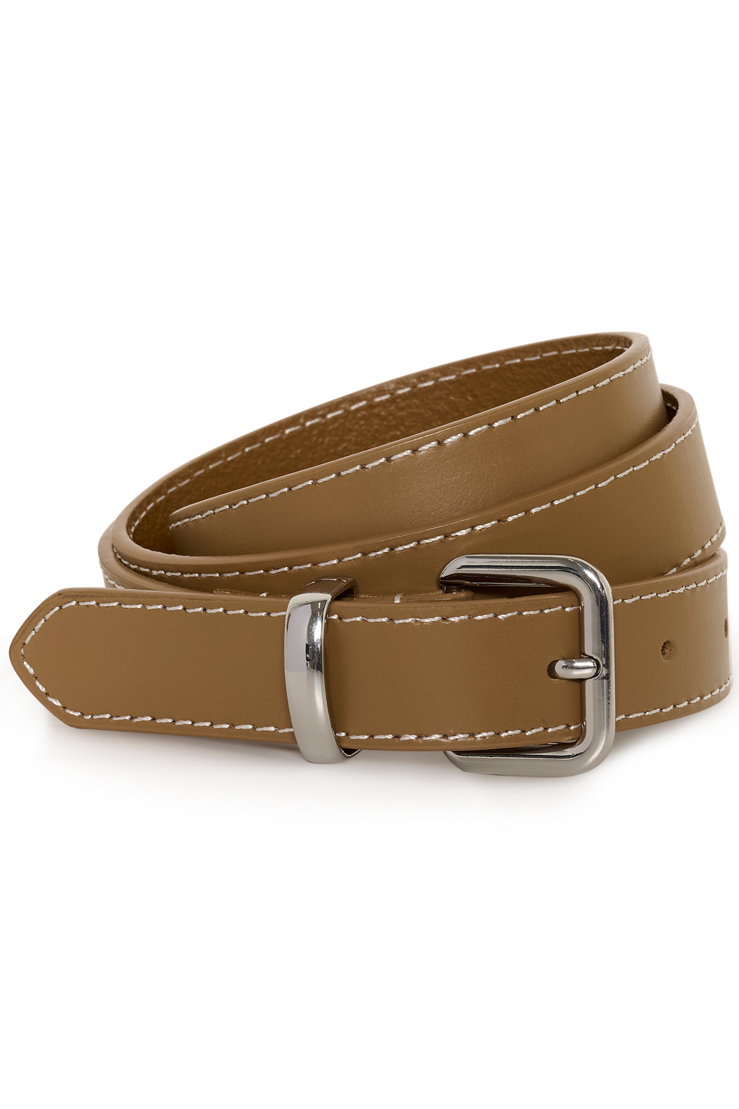 Ashlie Tobacco Leather Belt - 30310493