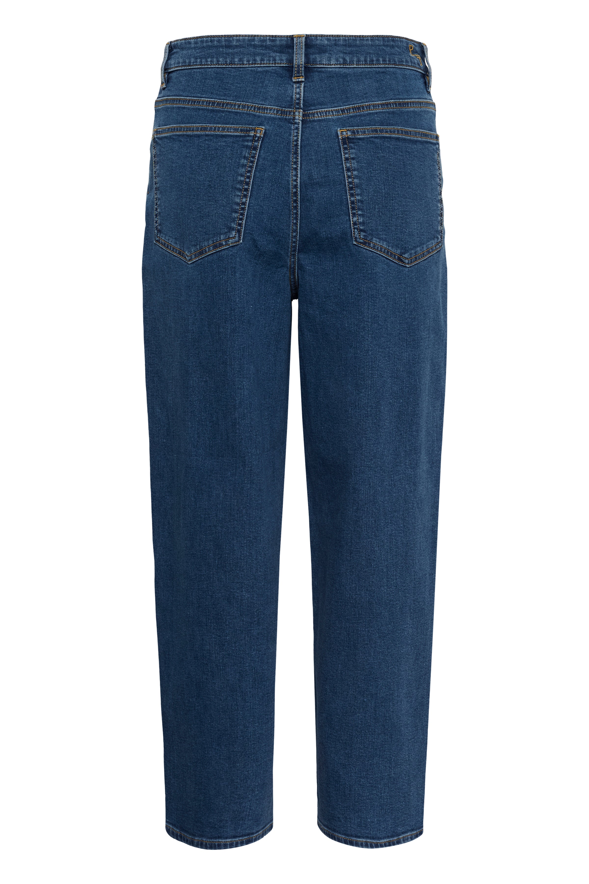 Adelena Med Dark Blue Jeans - 3010715