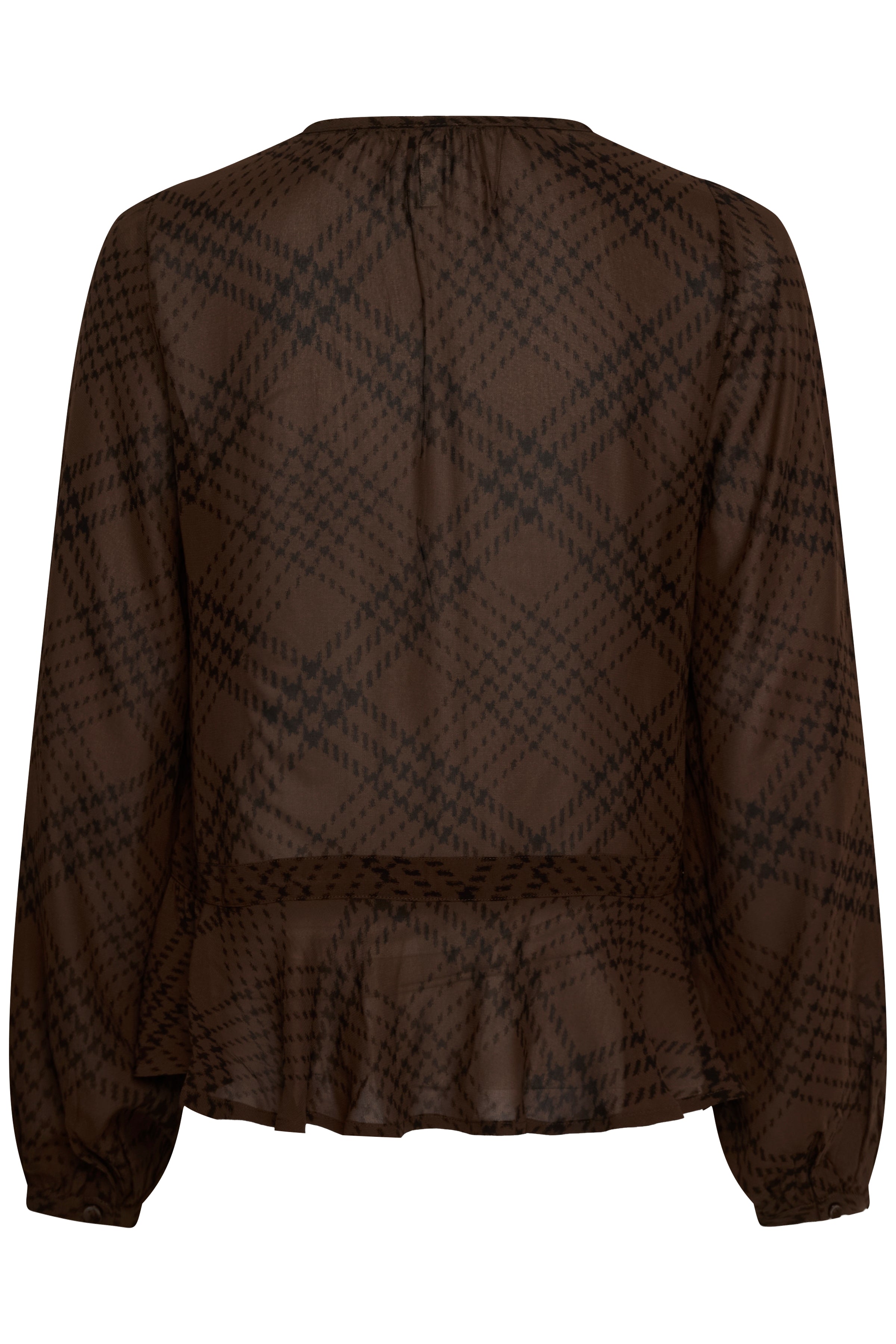 Cantaline Brown Check Shirt - 30310758