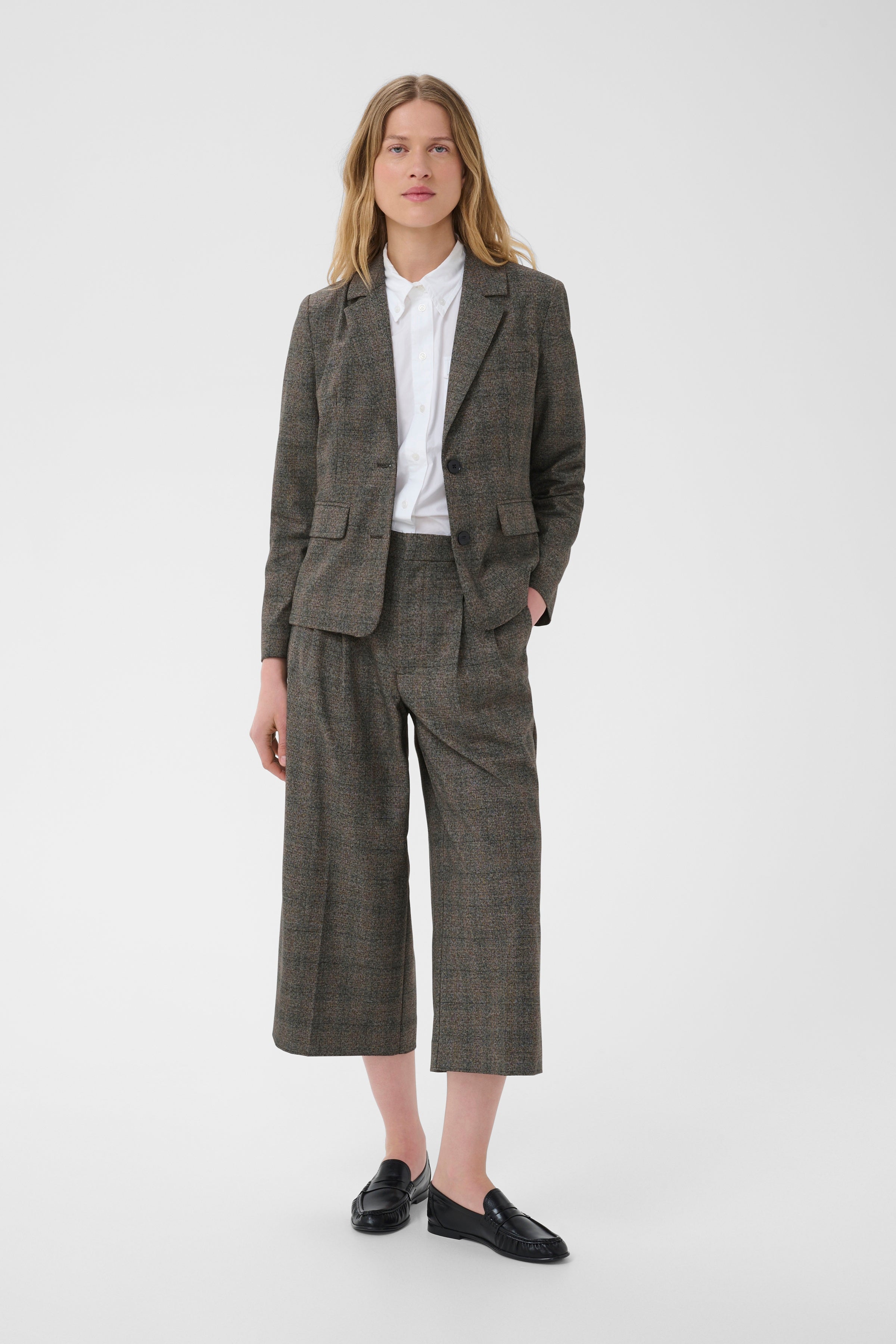 Clarrissa Black Check Blazer - 30310804