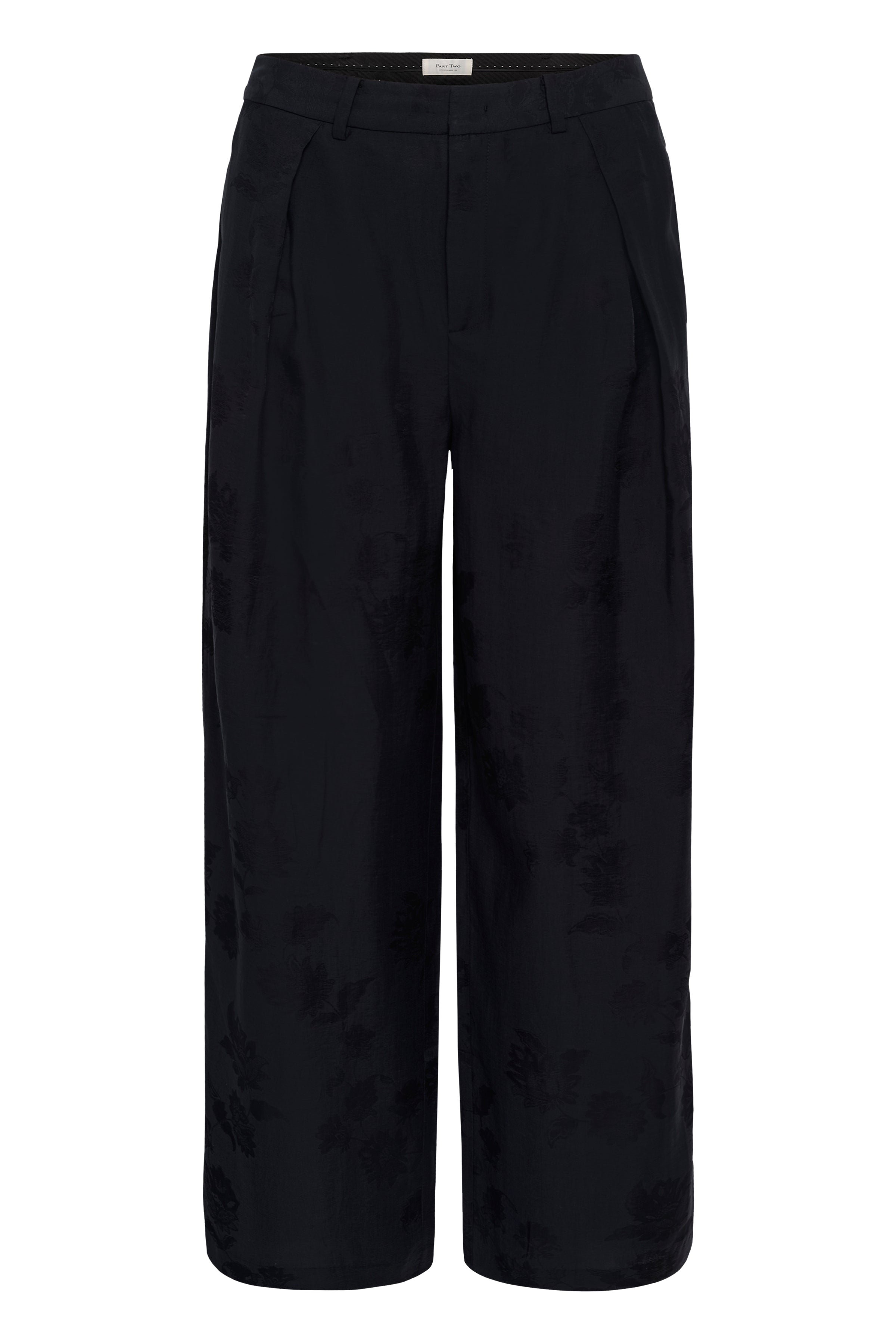 Cathleen Dark Navy Flower Trousers - 30310855