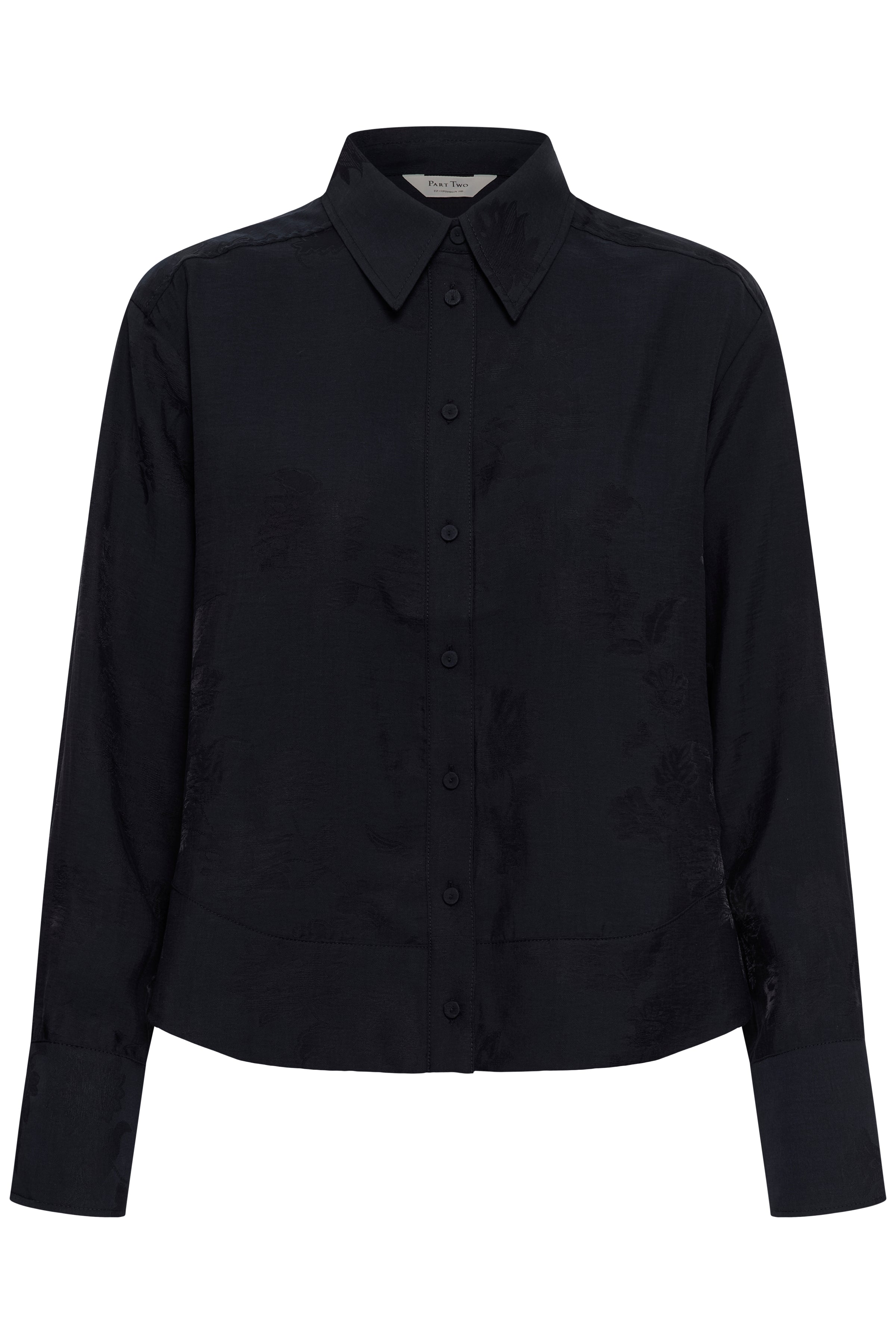 Carolla Dark Navy Flower Shirt - 30310863