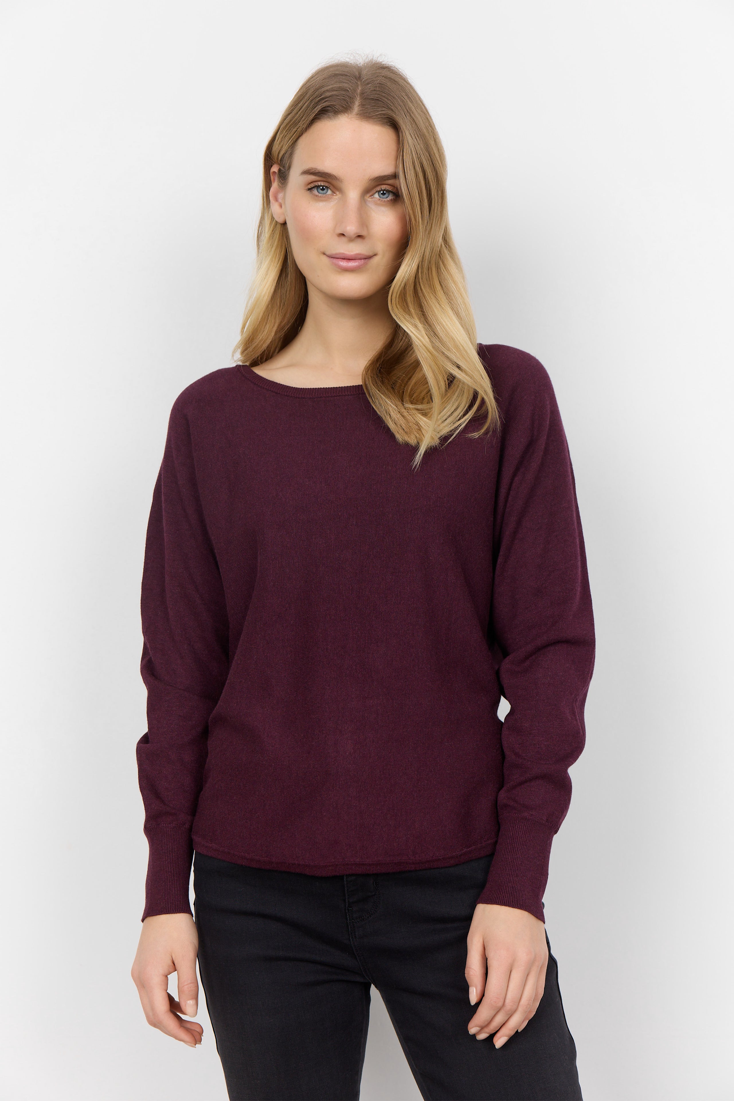 Dollie 620 Wine Sweater - 32957