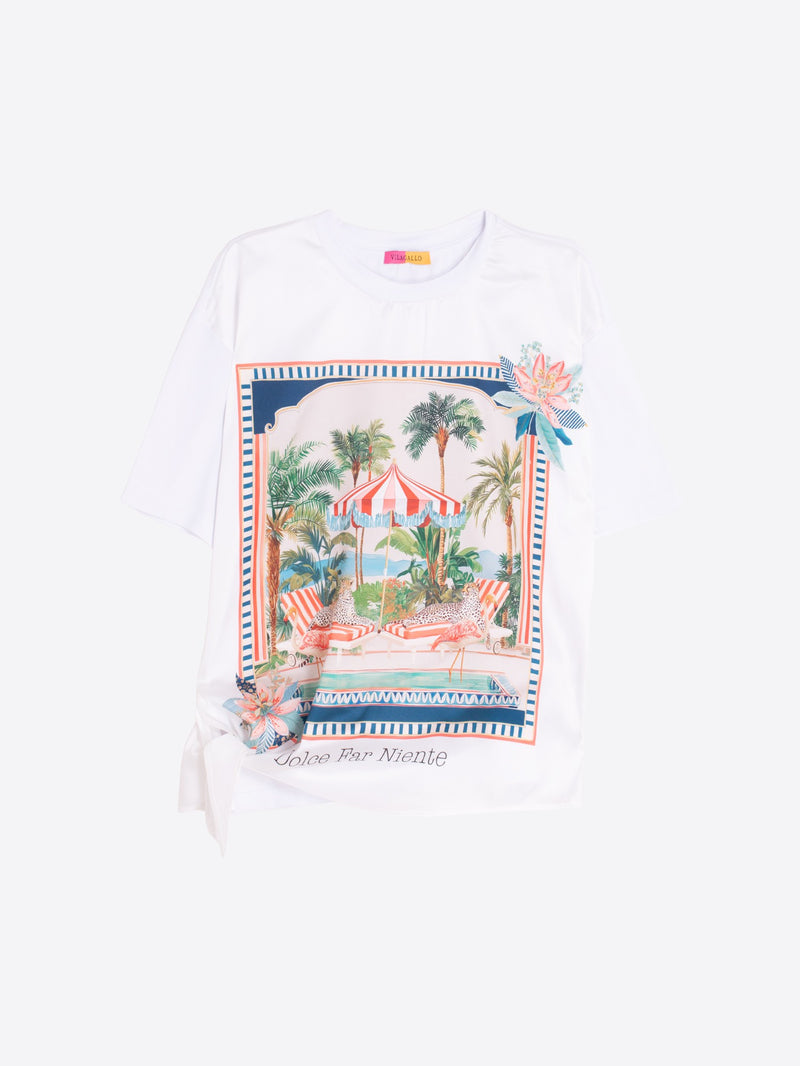 Dolce Far Niente Print Top - 33642