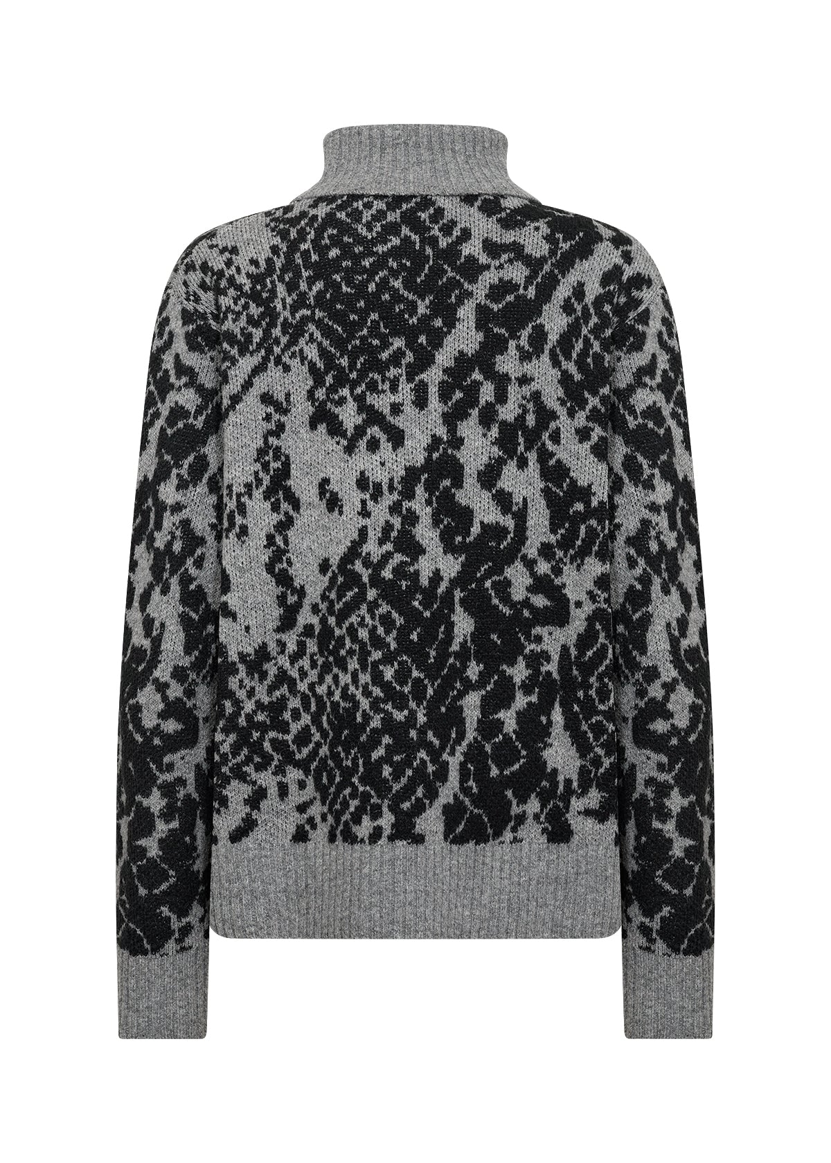 Vendi 2 Grey Abstract Design Pullover - 33690