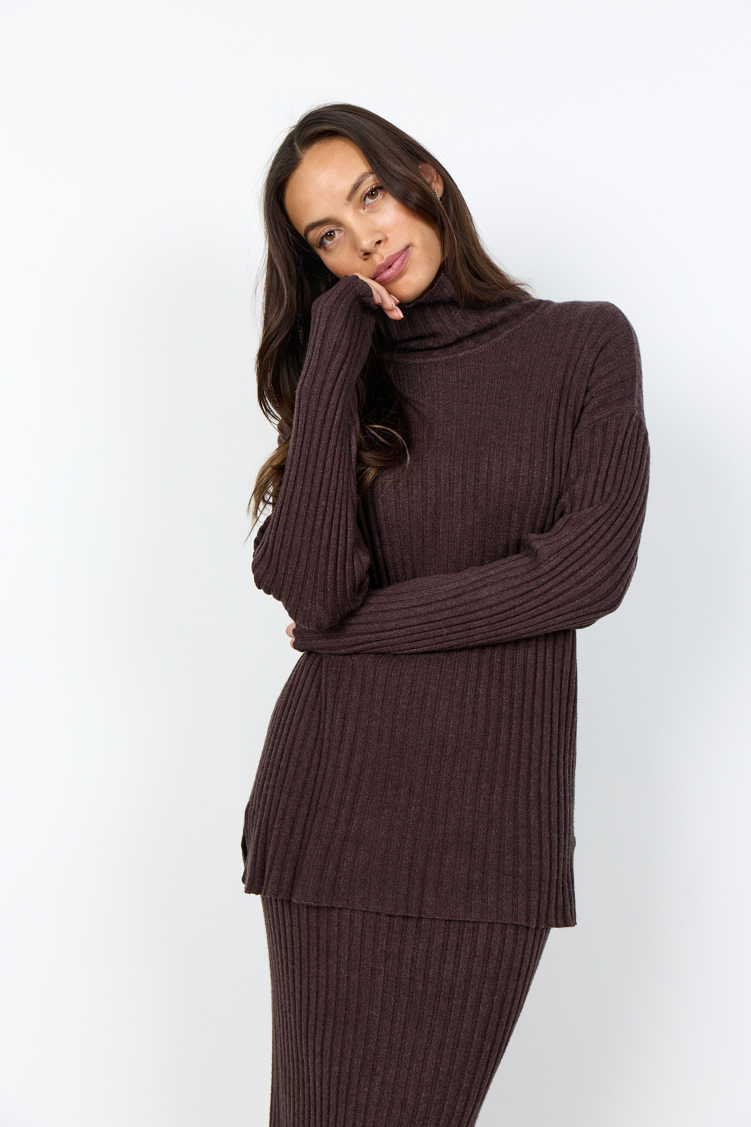 Kanita 22 Chocolate Plum Sweater - 33692