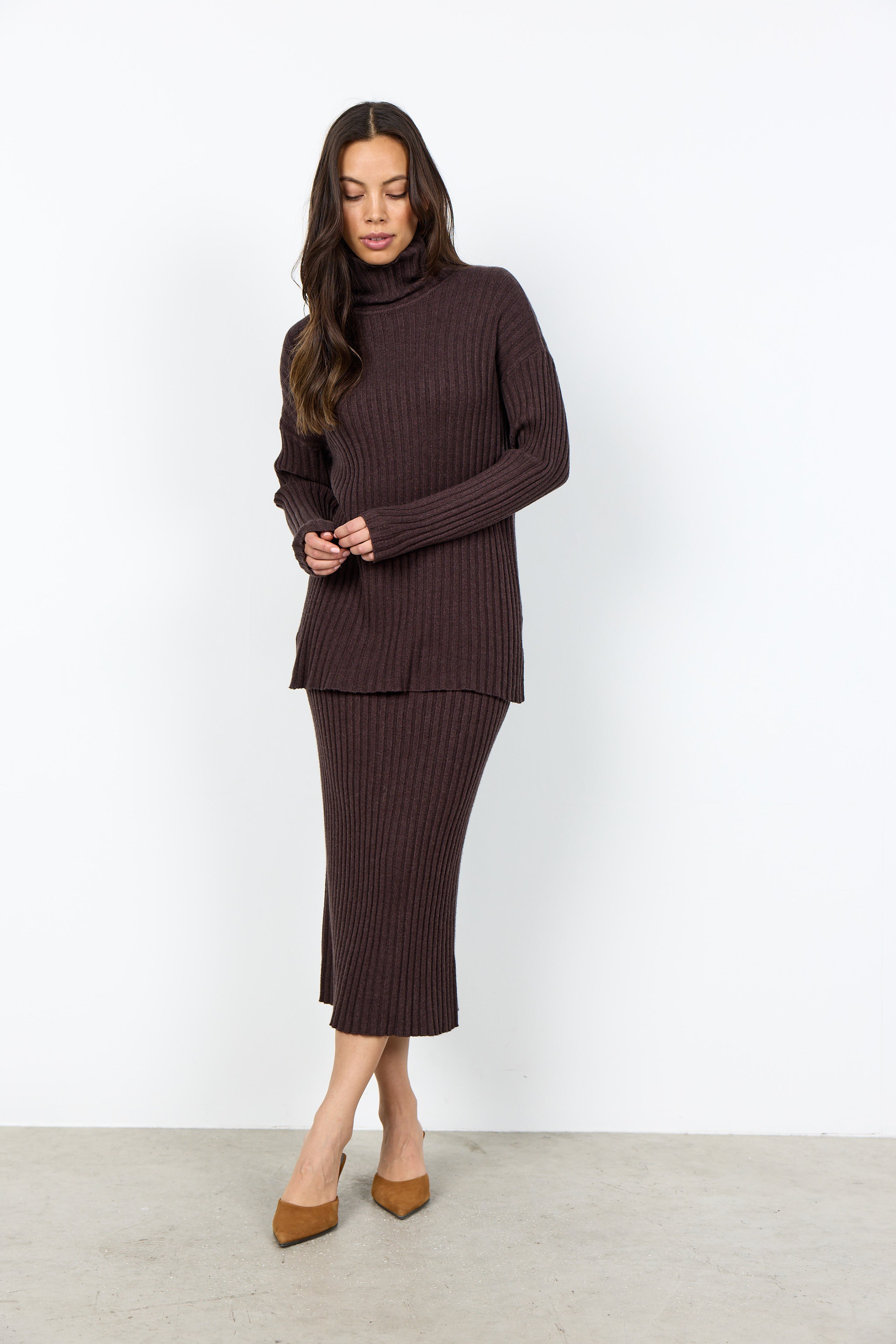 Kanita 22 Chocolate Plum Sweater - 33692