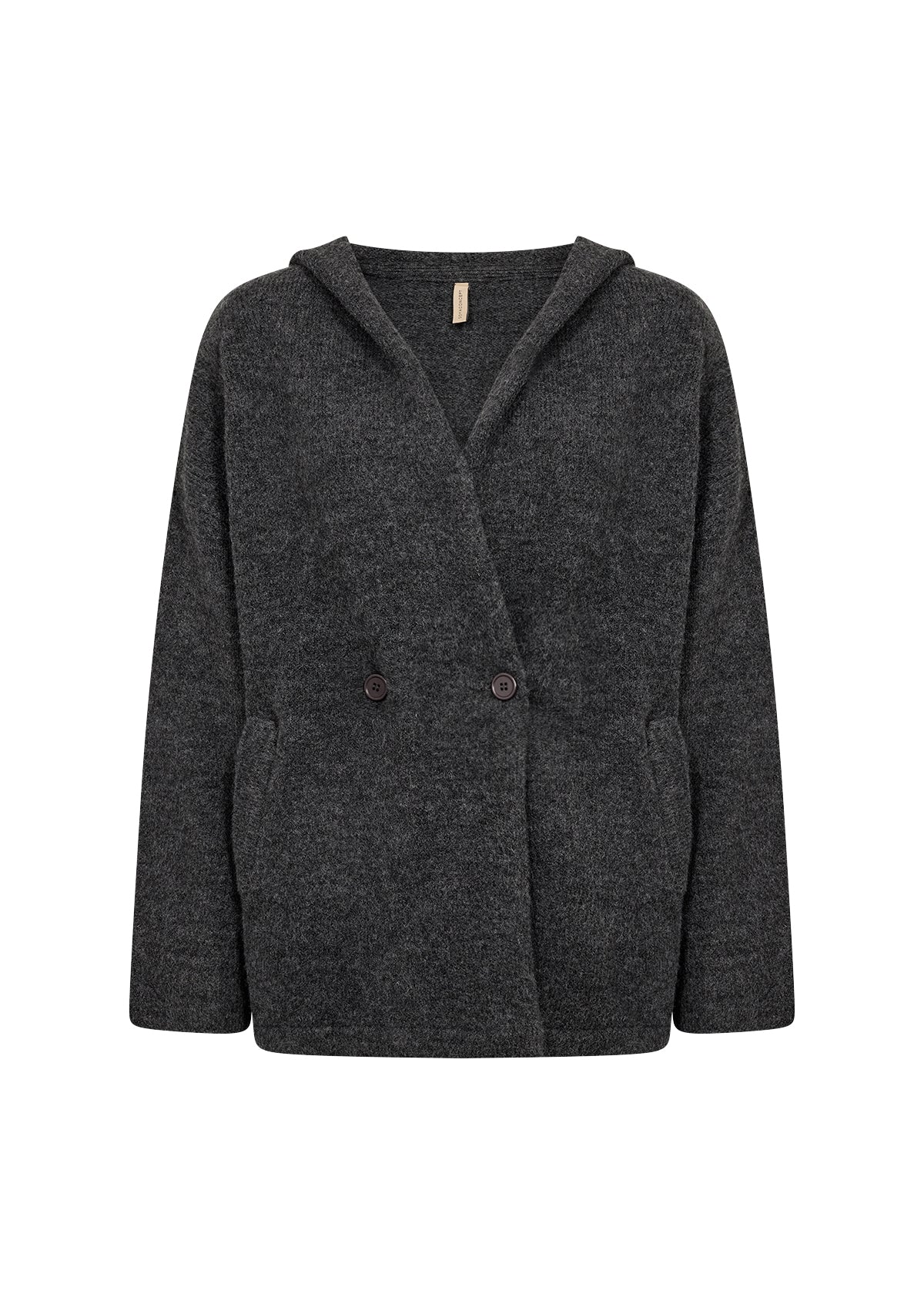 Herla 4 Dark Earth Melange Cardigan - 33877