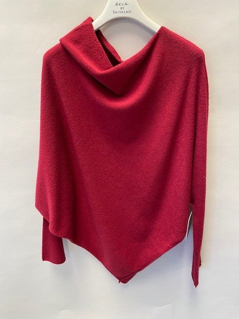 Bordeaux Asymmetric Knit - 37709