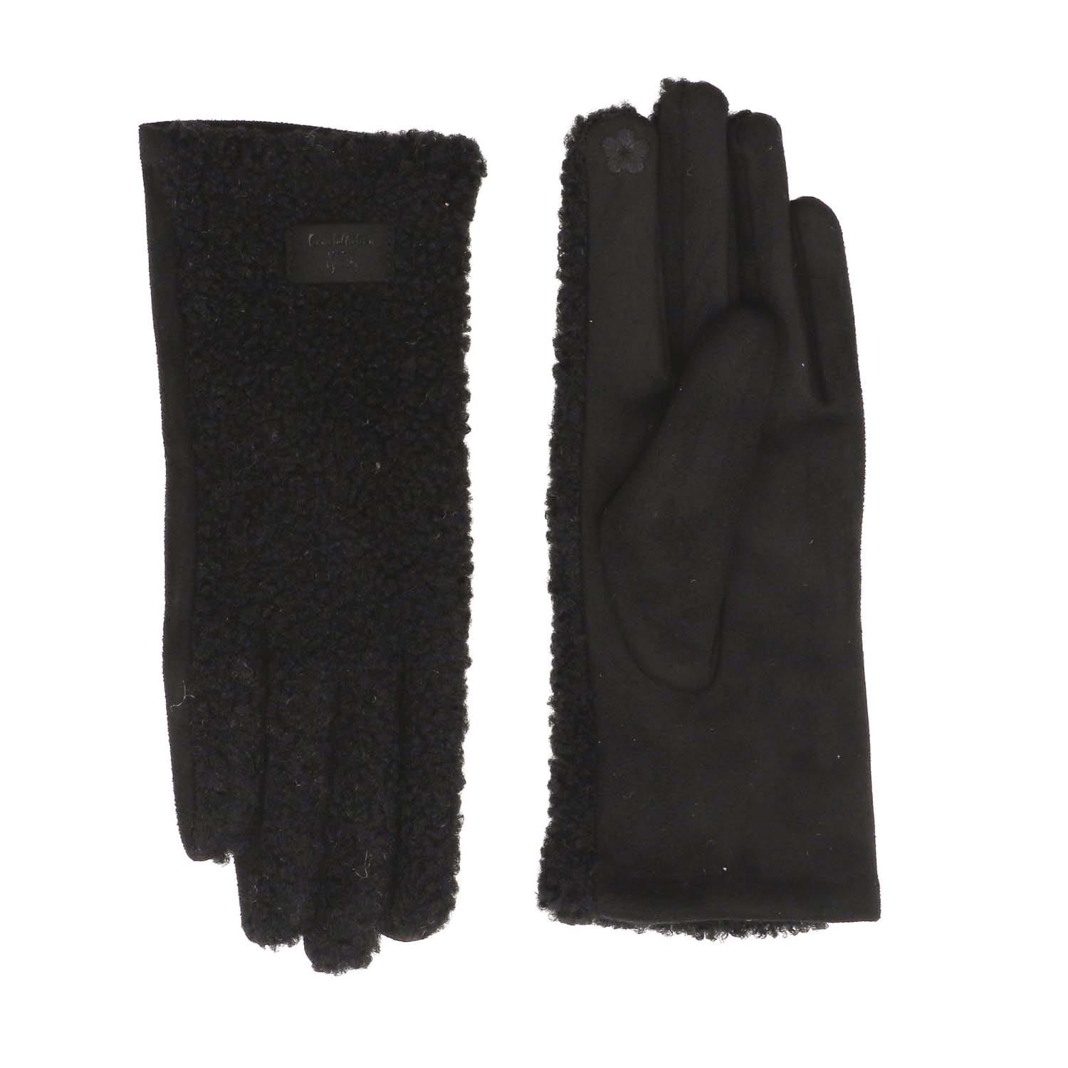 Black Teddy Gloves - 4005501