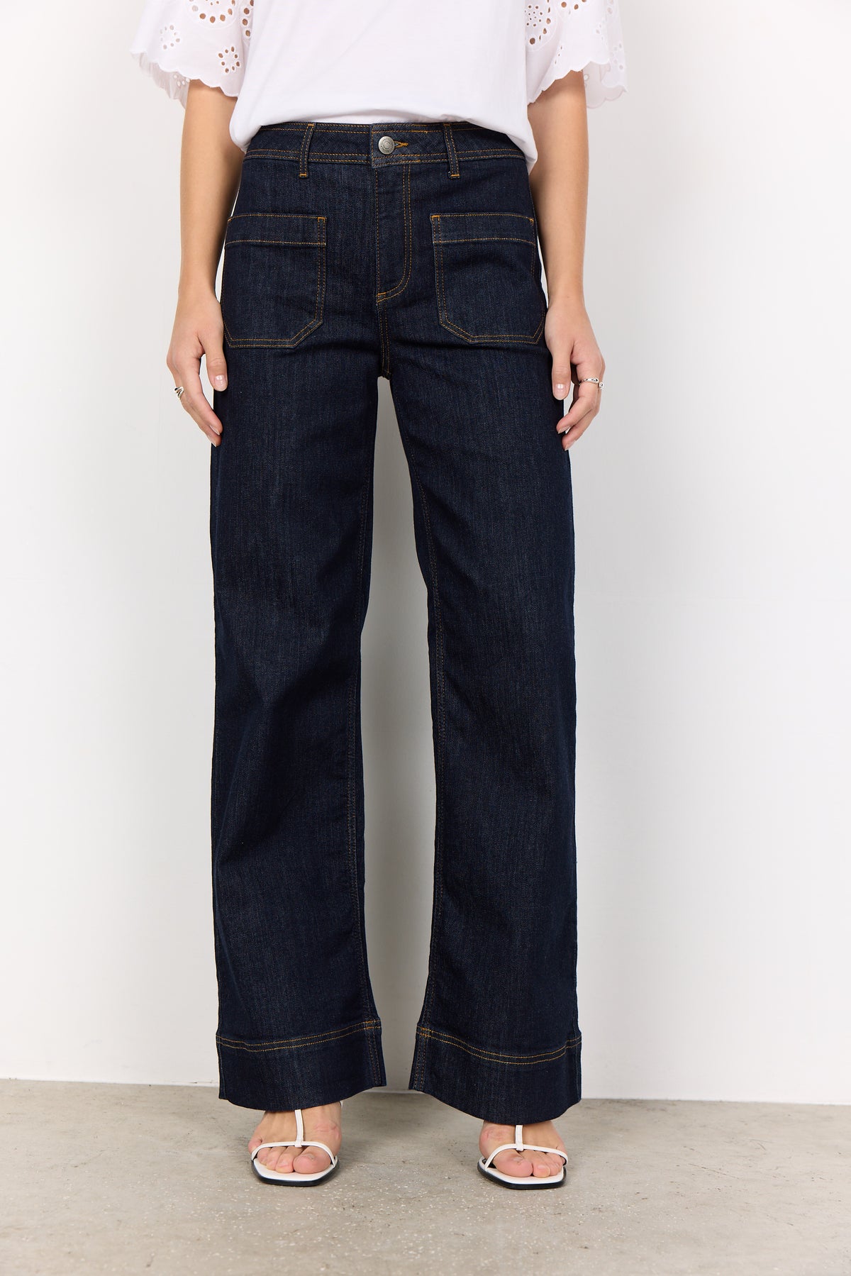 Kimberly 21-B Blue Denim Jeans - 40088