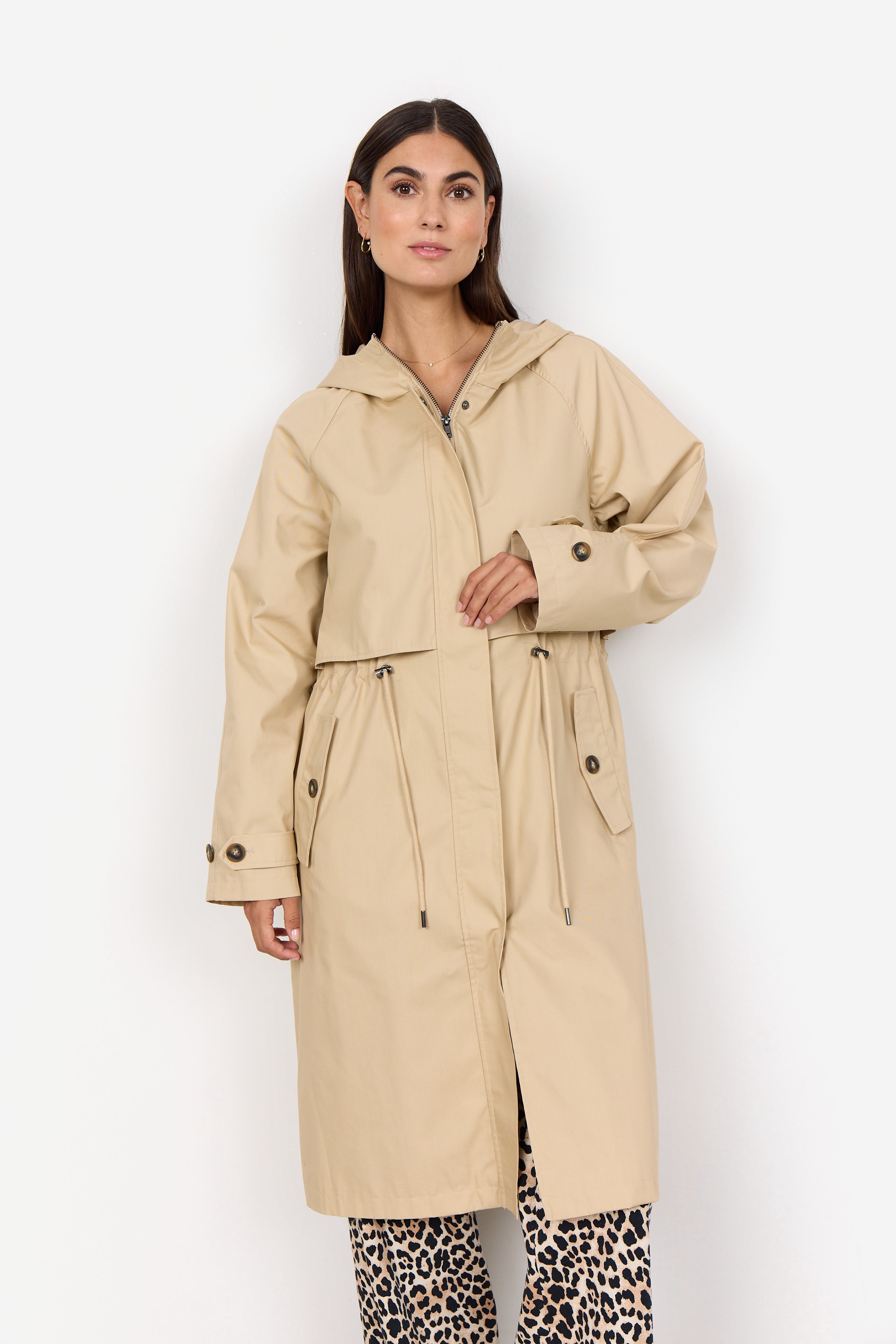 Lora 17 Sand Raincoat - 40953