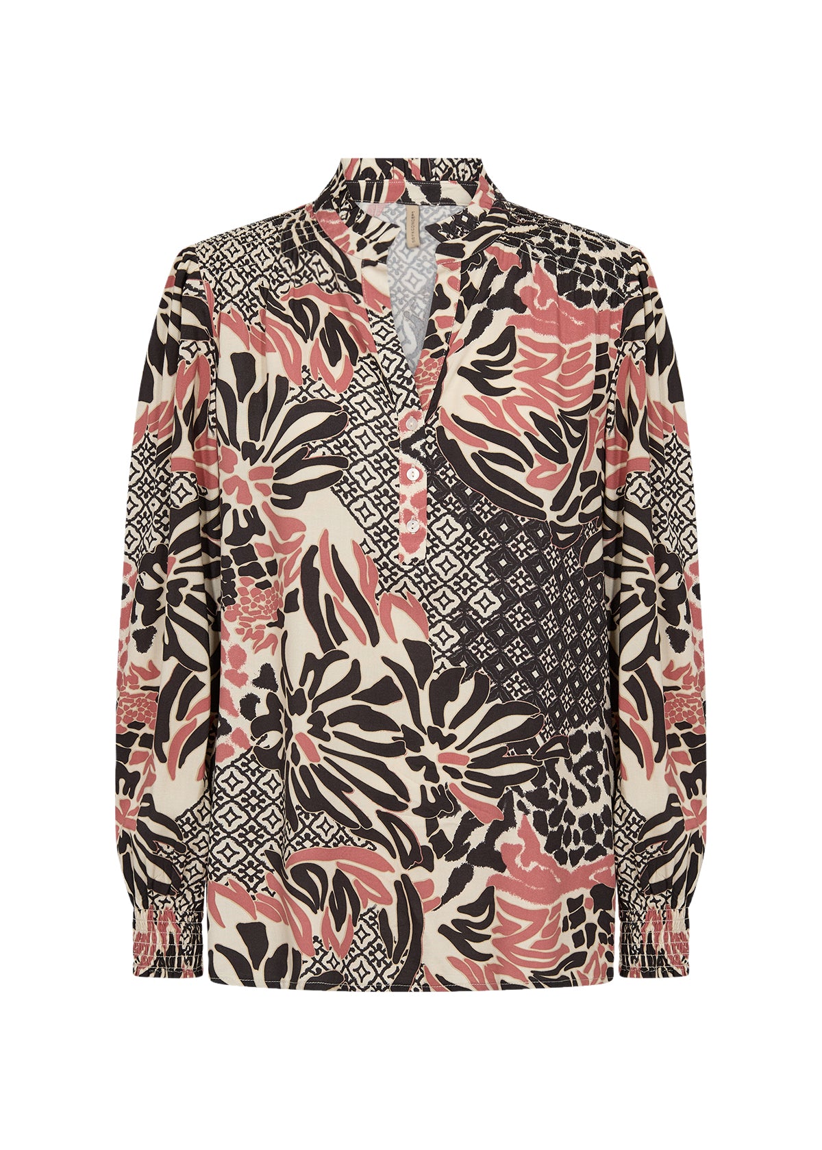 Olette 1 Blush Print Shirt - 40993