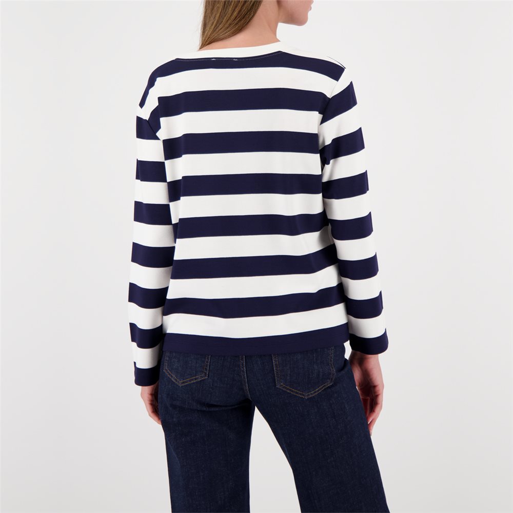 Marine Striped Sweatshirt - 410080