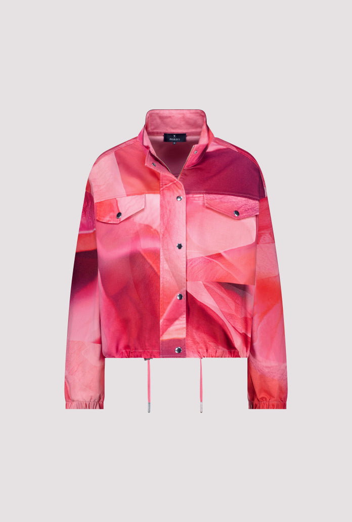 Spring Flower Print Jacket - 410331